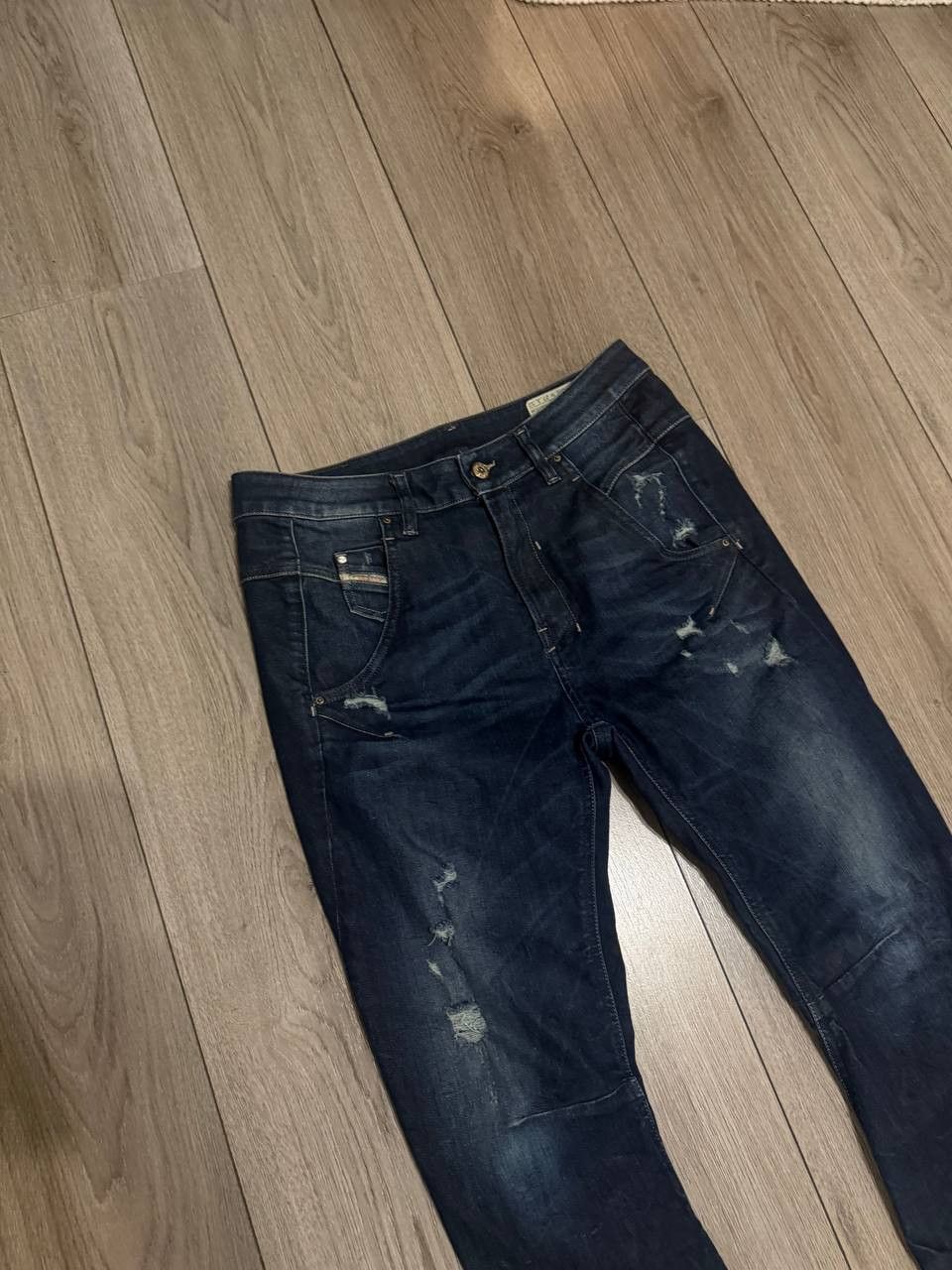 Diesel diesel fayza jeans W27 L32 Relaxed Boyfriend Stretch Blue Size US 27 - 3 Thumbnail