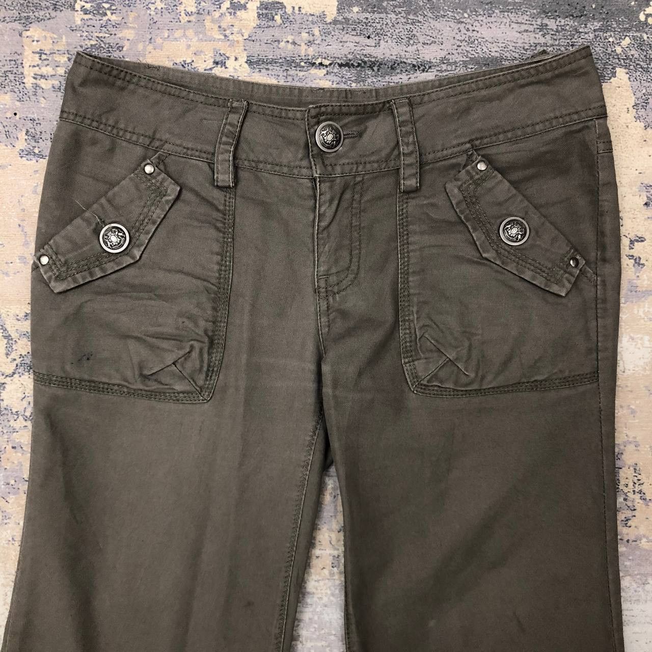 Japanese Brand P156 TRIBE JAPAN FLARED PANTS Size US 32 / EU 48 - 3 Thumbnail