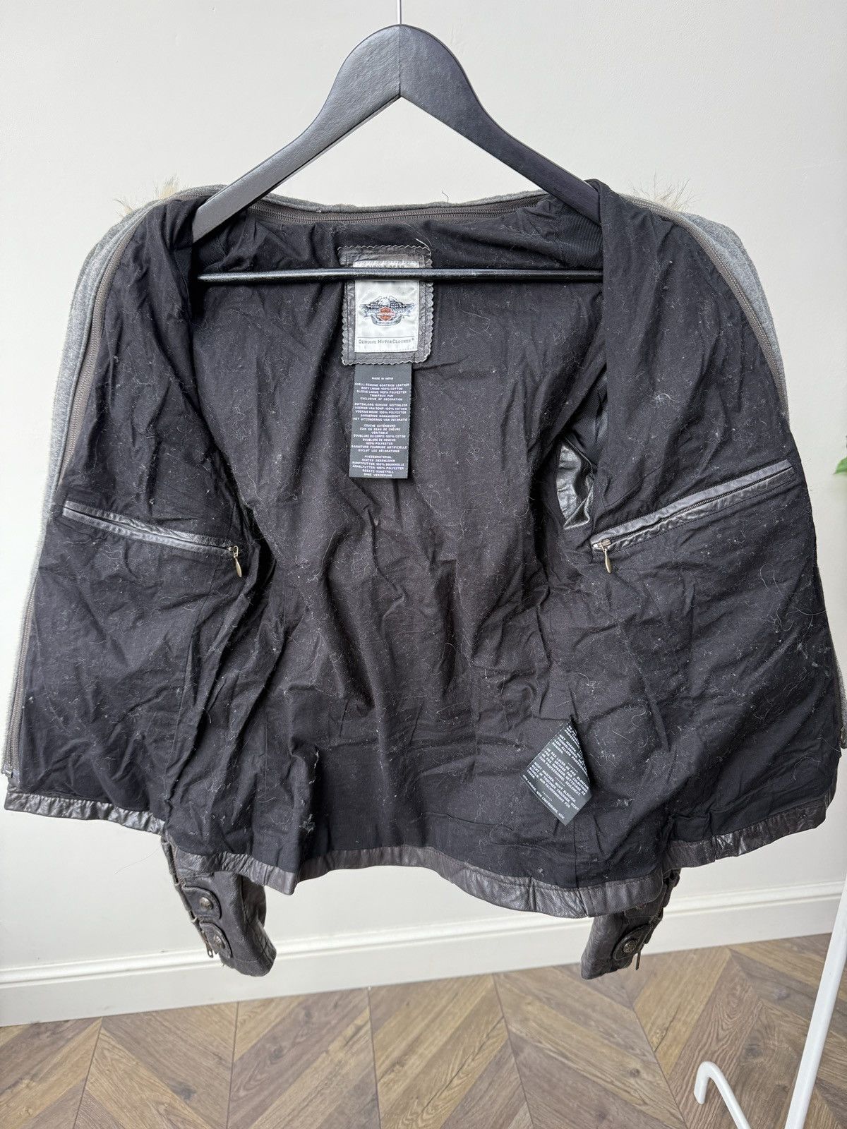 Harley Davidson Vintage Harley-Davidson Archive Faded Leather Women's Jacket Size S / US 4 / IT 40 - 18 Thumbnail