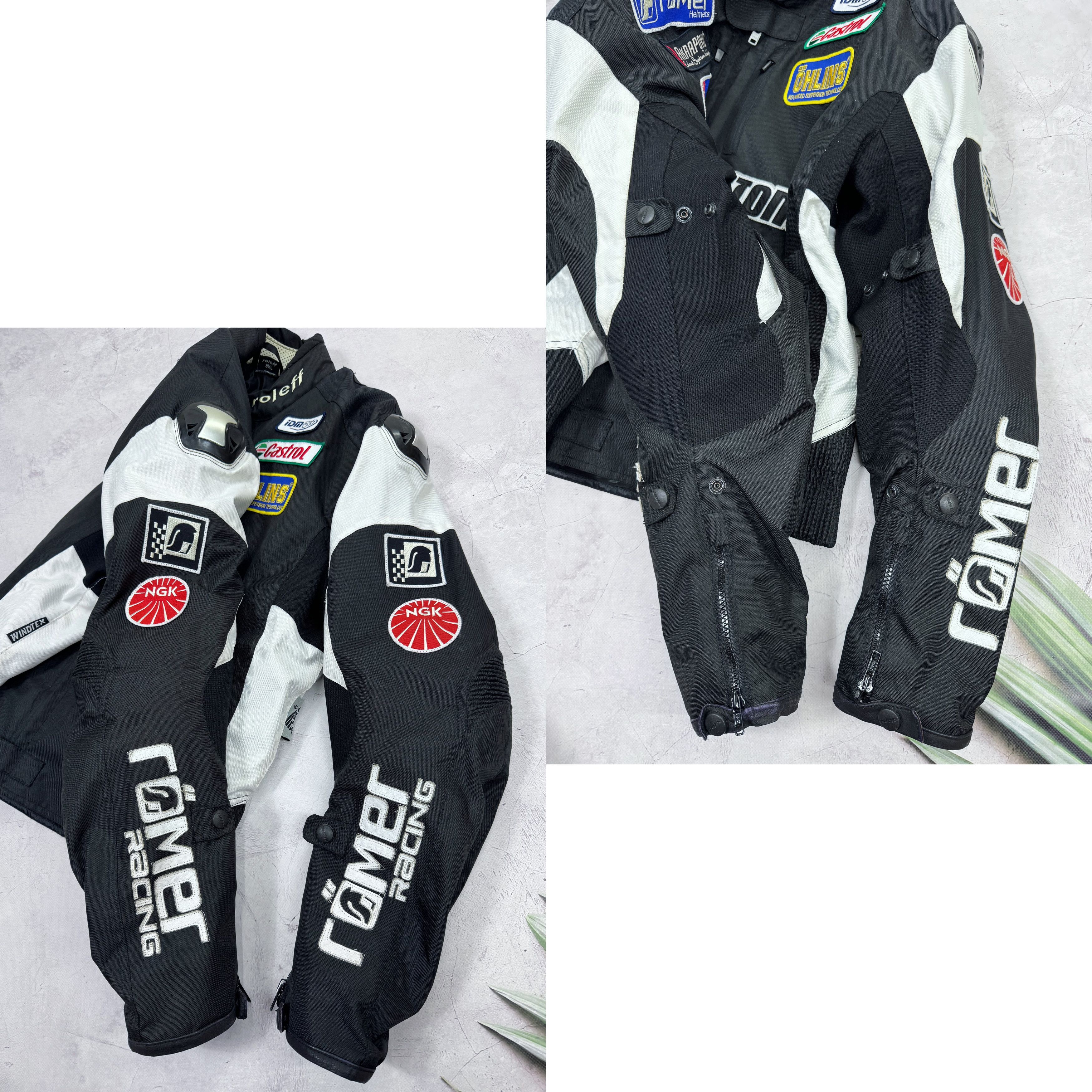 Other Roleff Moto Racing Jacket Bridgestone Castrol Romer Helmets Size US XXL / EU 58 / 5 - 17 Thumbnail