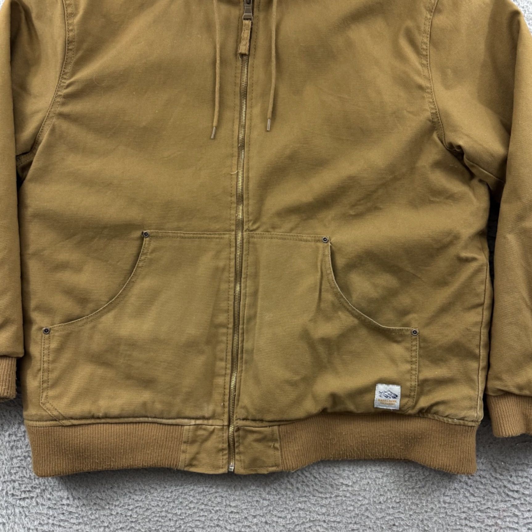Vintage VINTAGE Bass Creek Outfitters Jacket Mens XL Brown Workwear Quilted Hood Outdoor Size US XL / EU 56 / 4 - 2 Thumbnail