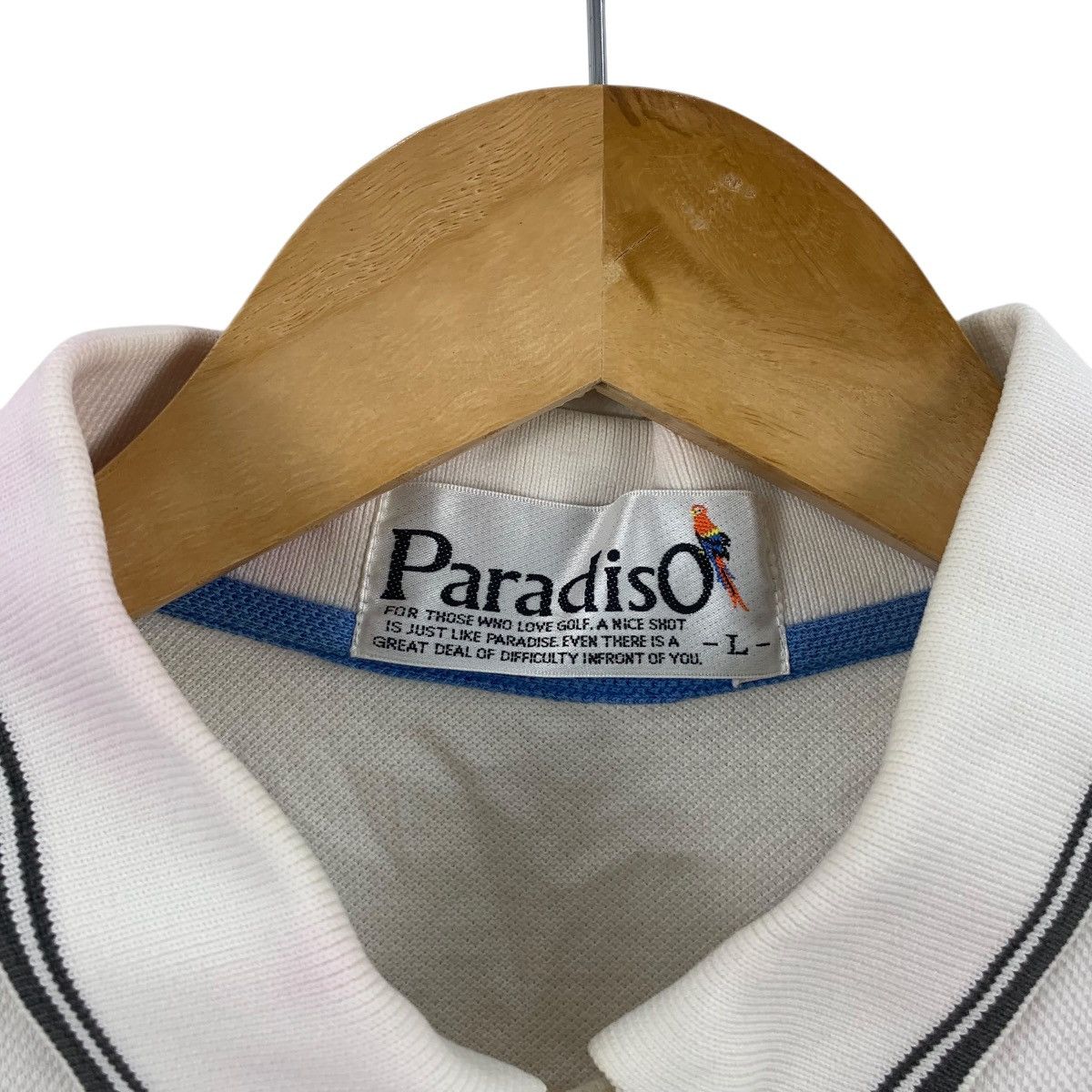 Vintage Vintage PARADISO GOLF COLLECTION Patch Polo Tee Shirt Top Size US L / EU 52-54 / 3 - 8 Thumbnail