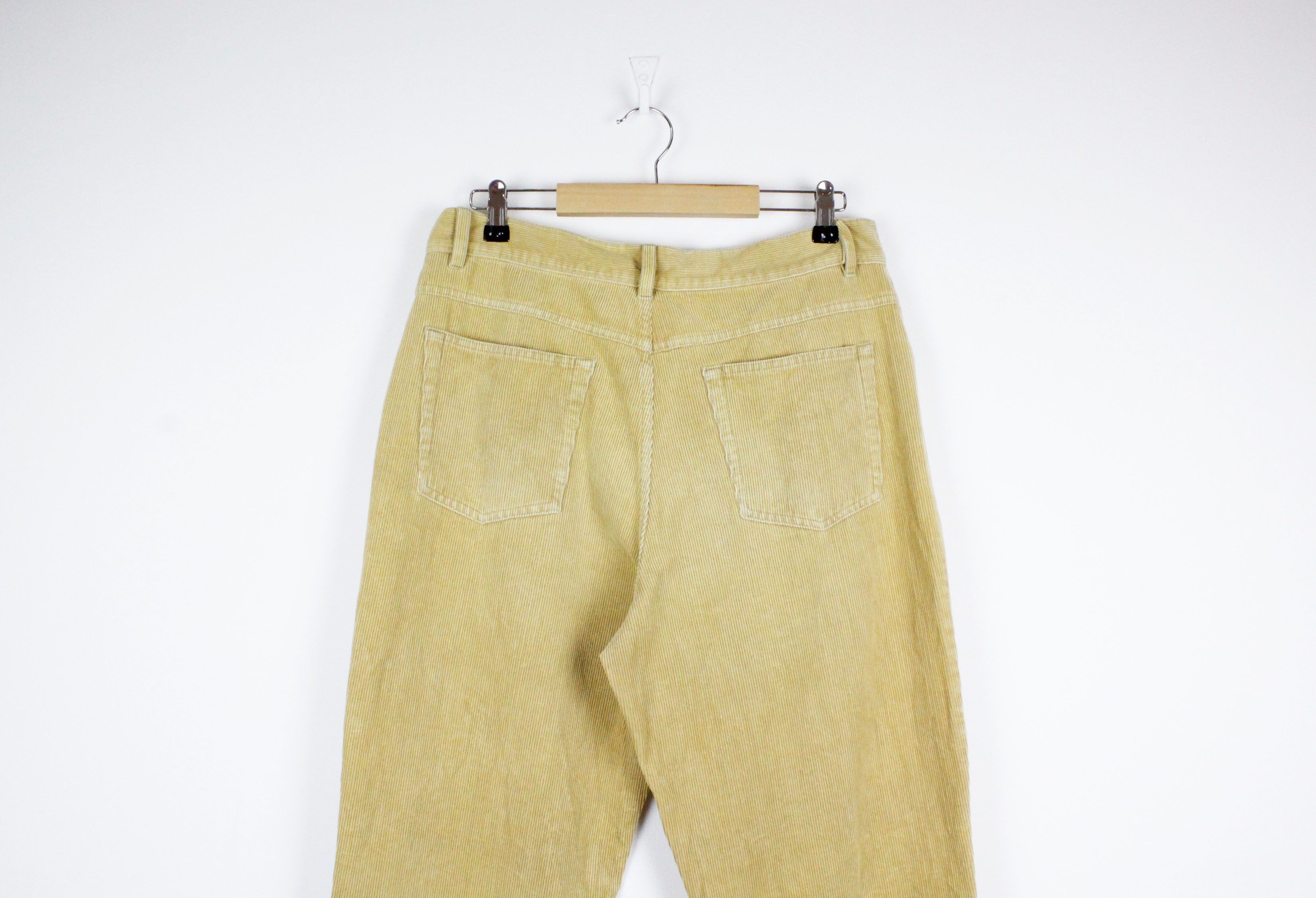Lacoste × Vintage Vintage Lacoste Corduroy Velvet Beige Denim Jeans Pants Size US 34 / EU 50 - 4 Thumbnail
