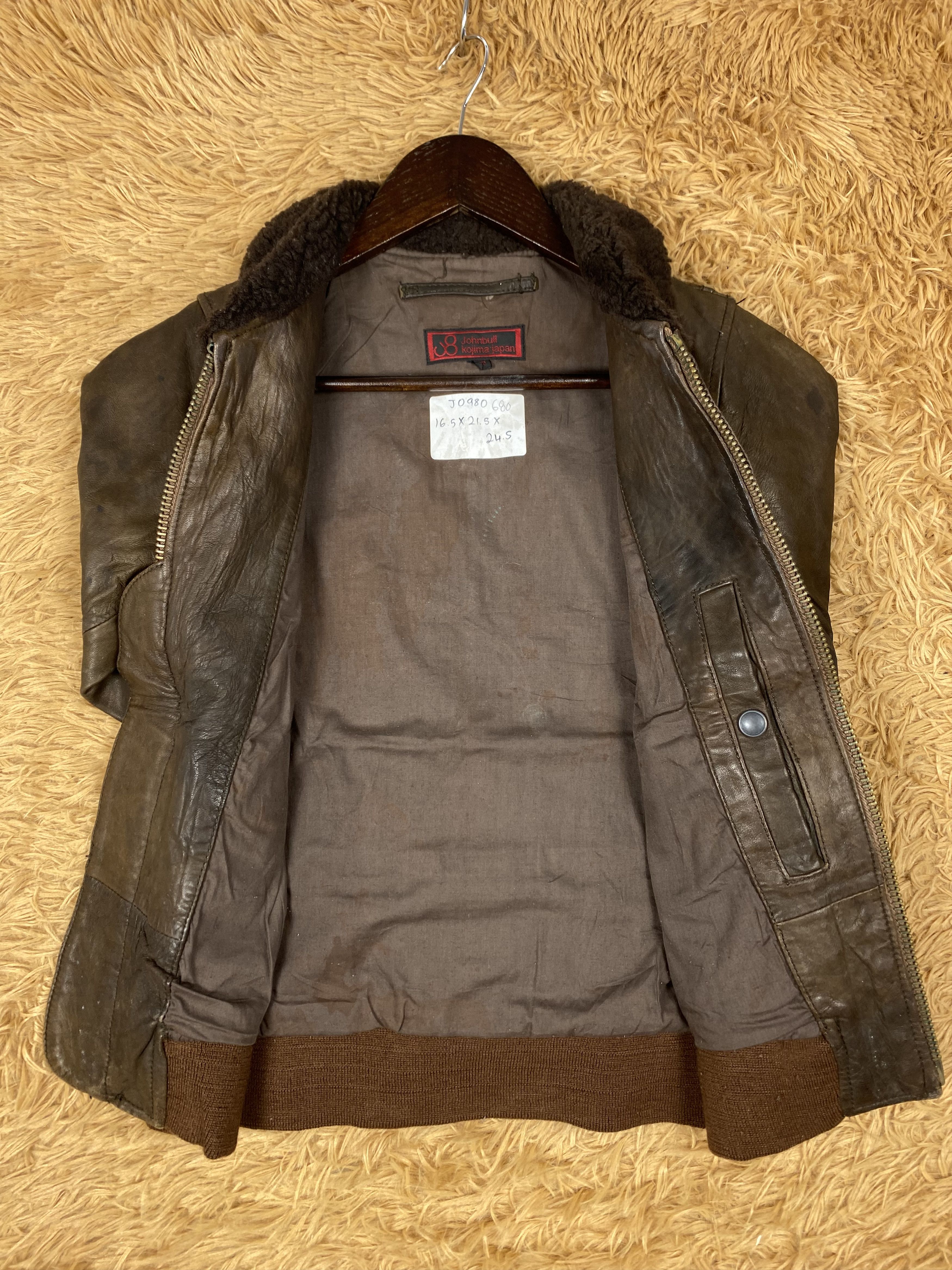Johnbull Vintage Johnbull Kojima Leather Jacket DJ0680 Size US XS / EU 42 / 0 - 6 Thumbnail