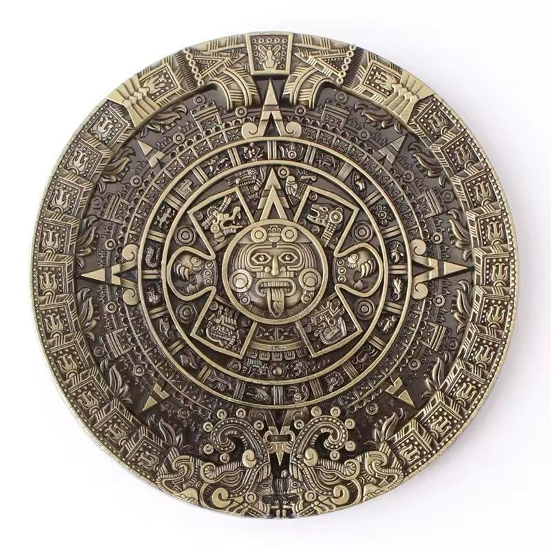 Japanese Brand × Vintage Aztec Solar Calendar Belt Buckle ( no belt ) Size ONE SIZE - 1 Thumbnail