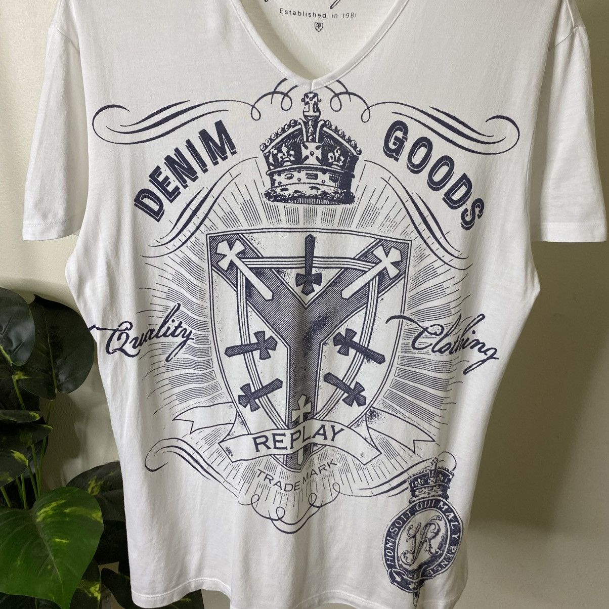 Replay Replay Affliction Design T Shirt Size US M / EU 48-50 / 2 - 2 Thumbnail
