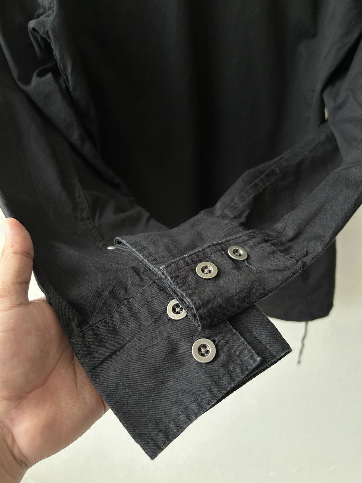 If Six Was Nine All Black Bondage Punk Jacket Size US L / EU 52-54 / 3 - 14 Thumbnail