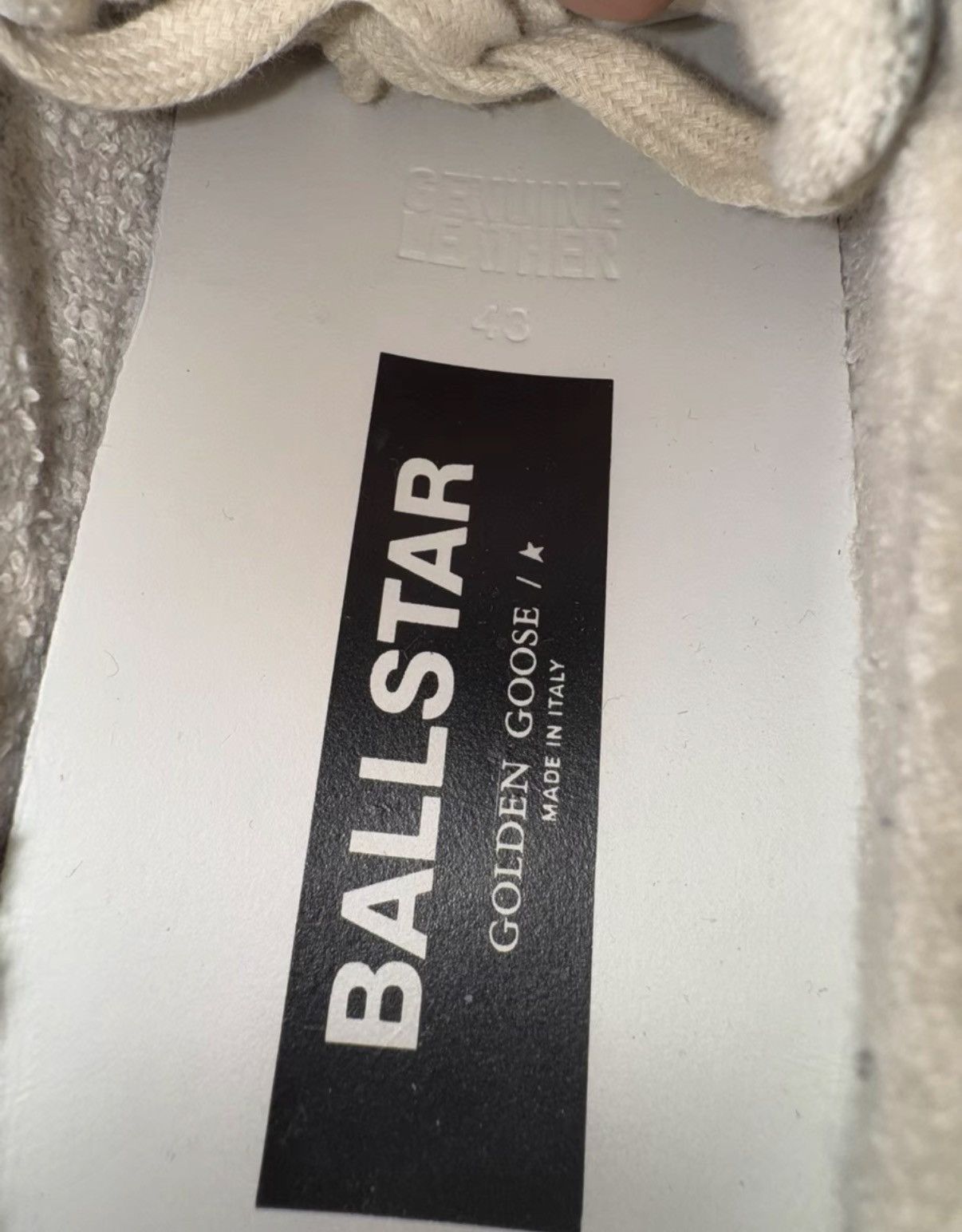 Golden Goose Golden Goose GGDB Ballstar Distressed Star Sneakers K37 Size US 9.5 / EU 42-43 - 8 Thumbnail