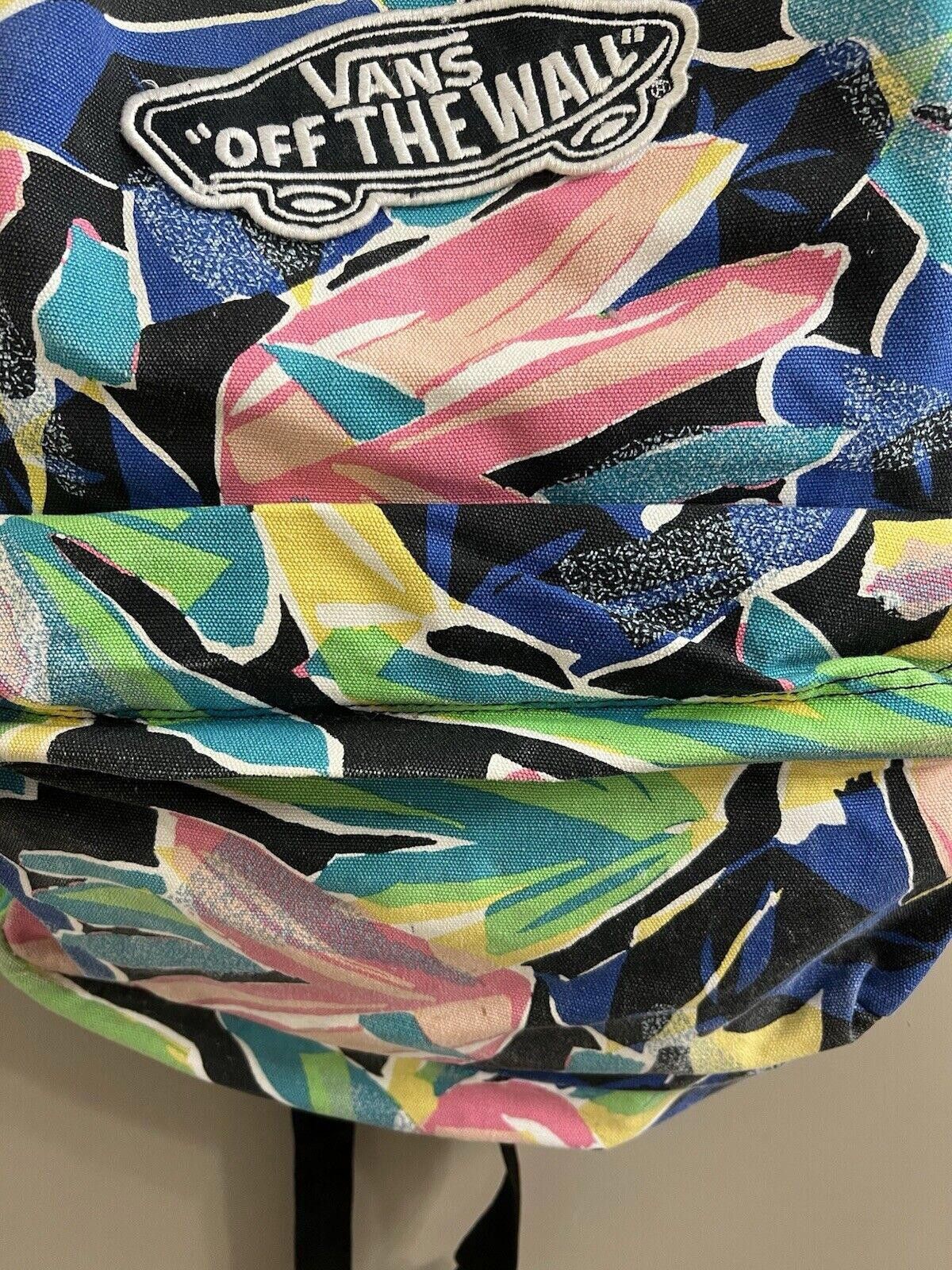 Vans Vans Off The Wall Floral Vintage Backpack Size ONE SIZE - 2 Thumbnail