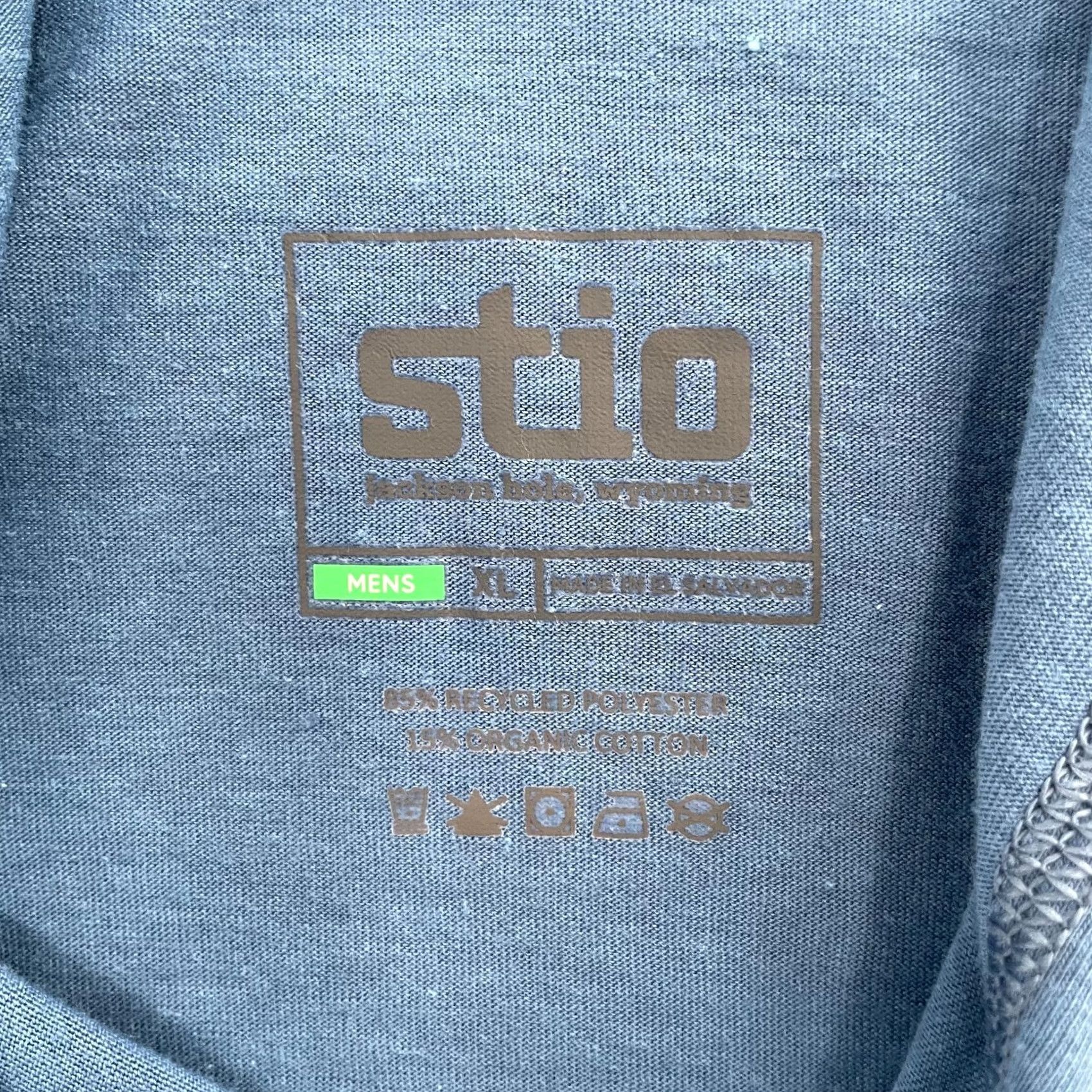 Vintage Stio Hoodie Adult XL Blue Sweatshirt Pullover Lightweight Long Sleeve Mens Size US XL / EU 56 / 4 - 5 Thumbnail