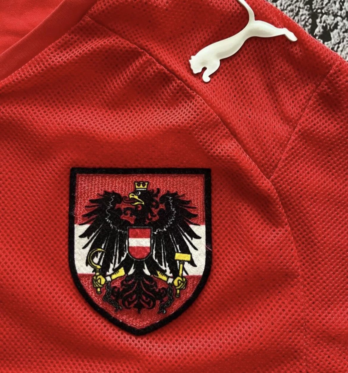 Puma Austia National Team 2008/2009 Football Shirt Jersey Home Size US M / EU 48-50 / 2 - 6 Thumbnail