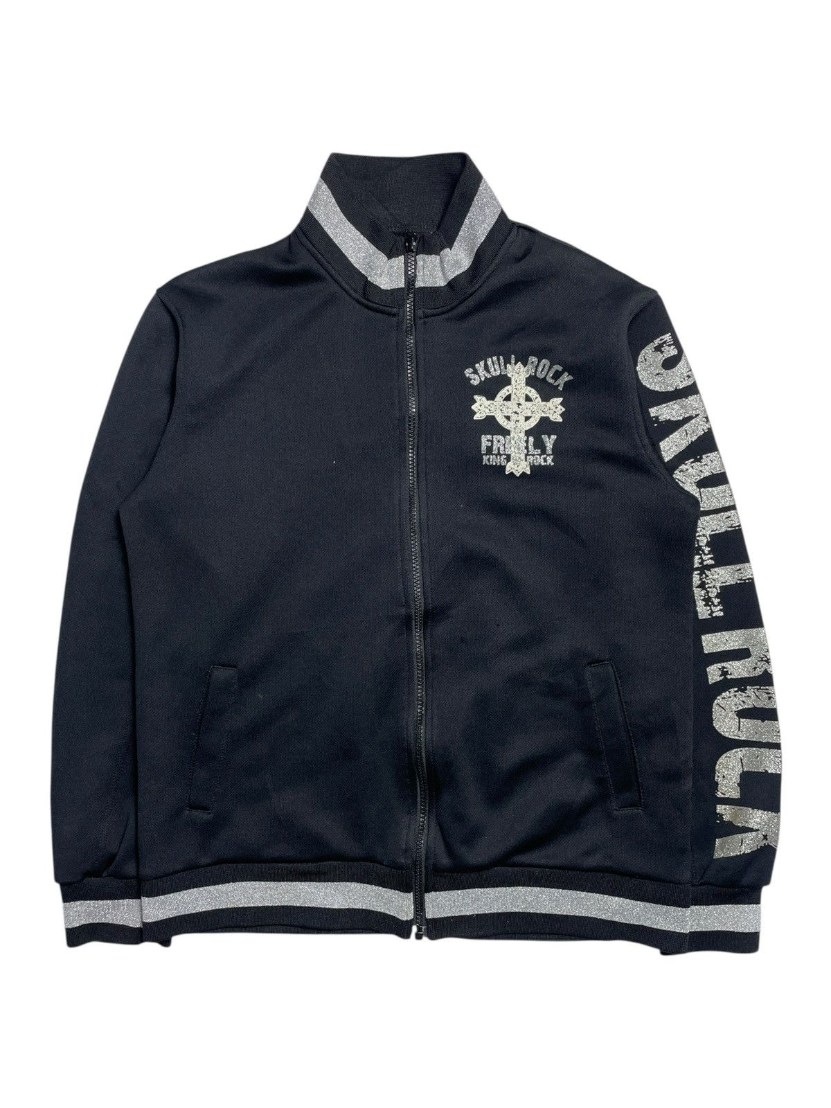 14th Addiction Unknown - Skull Gothic Style Track Jacket Size US M / EU 48-50 / 2 - 2 Thumbnail
