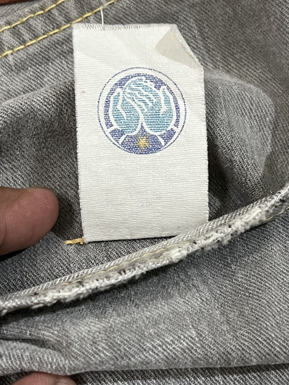 Japanese Brand × Kapital Vintage Kapital Sashiko Boro Half Selvedge Denim Size US 27 - 14 Thumbnail