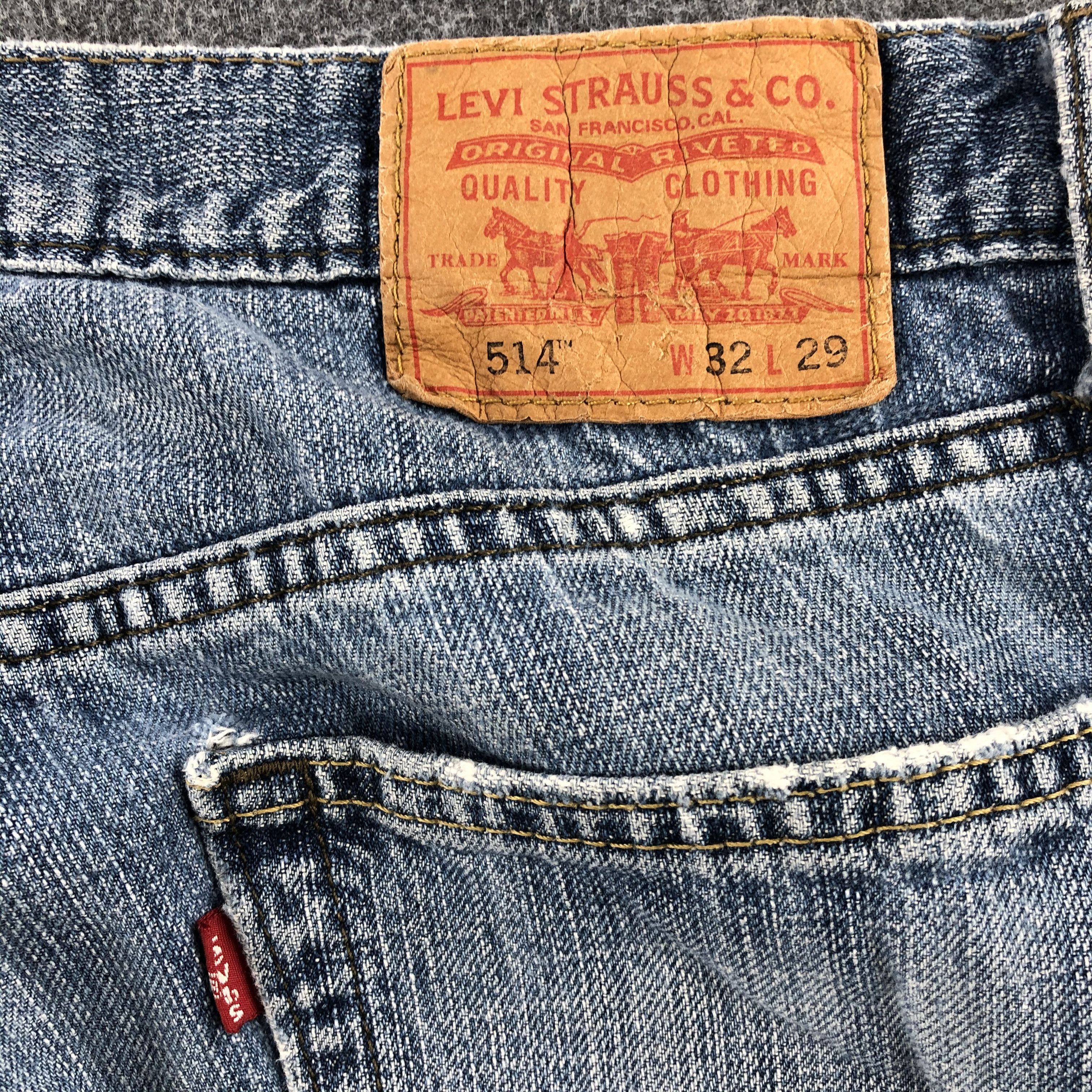 Levi's × Vintage Vintage Blue Wash Levis 514 Jeans-JM1854 Size US 34 / EU 50 - 6 Thumbnail