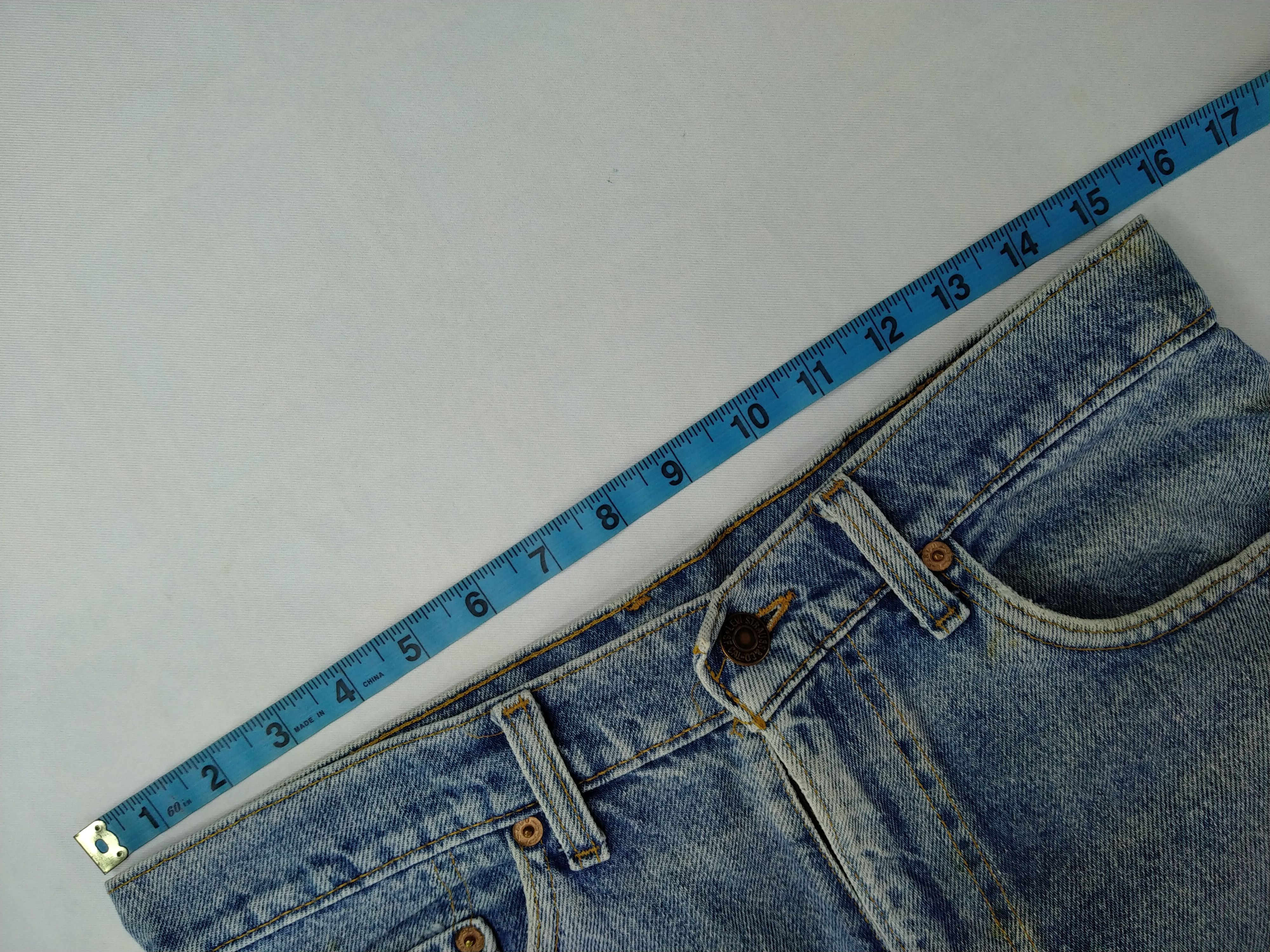 Levi's 90s Faded Blue Vintage Levi's 510 USA 31x30 Denim -JN1029 Size US 31 - 5 Thumbnail