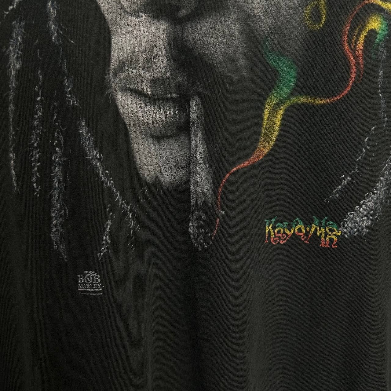 Bob Marley Vintage Bob Marley 1990s Zion tag rare band streetwear tee Size US L / EU 52-54 / 3 - 4 Thumbnail