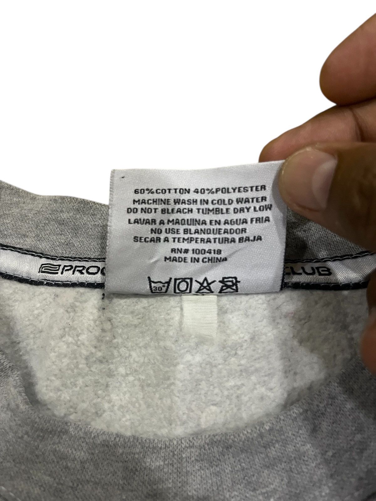Vintage PRO CLUB SWEATSHIRT Size US XL / EU 56 / 4 - 6 Thumbnail