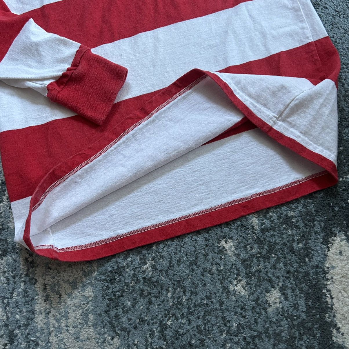 Barbarian UNiVERSiTY of NEW MEXiCO LOBOS PEPPERMiNT STRiPE RUGBY SHiRT Size US L / EU 52-54 / 3 - 5 Thumbnail