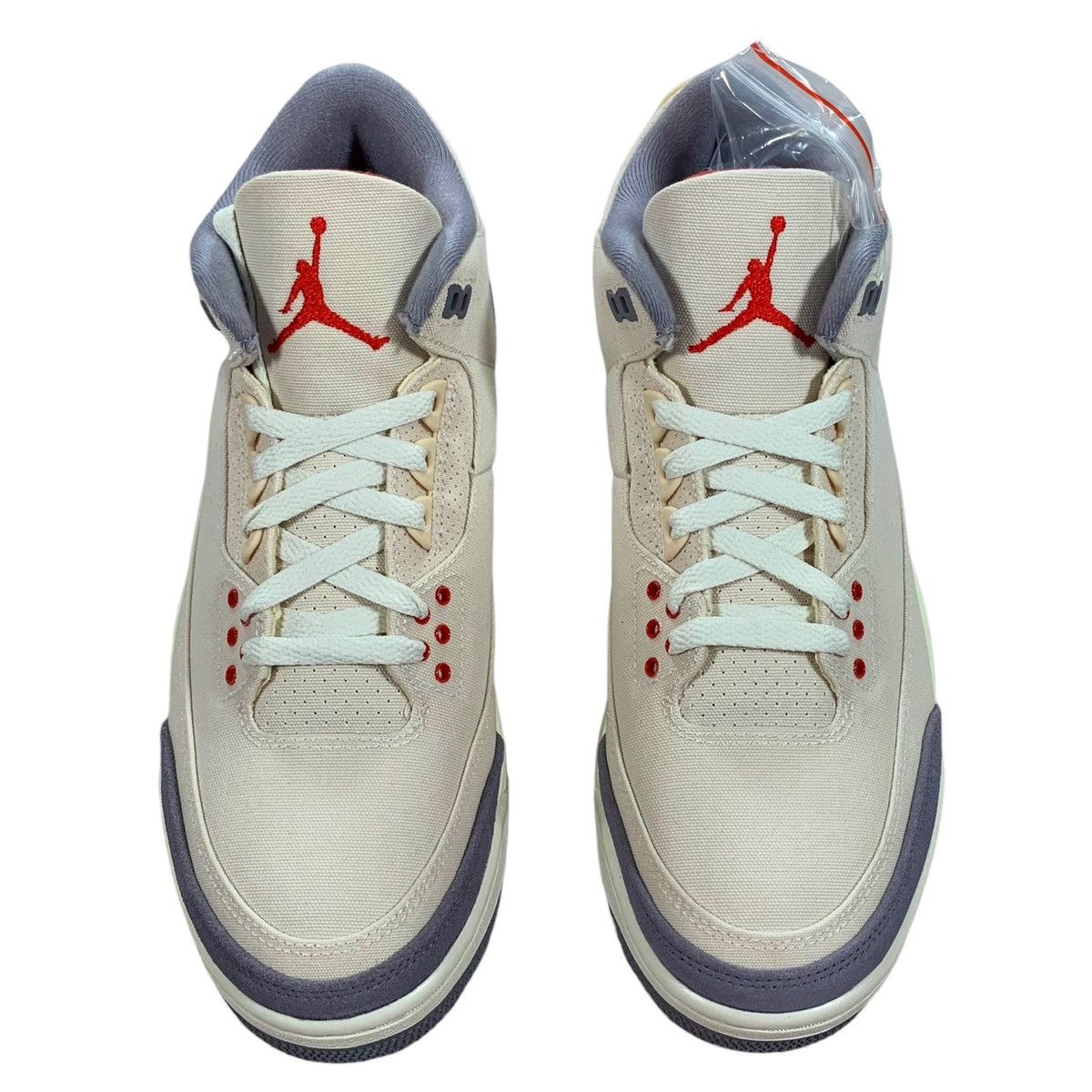 Jordan Brand Air Jordan 3 Retro SE Muslin University Red Sneakers Size 10 Size US 10 / EU 43 - 3 Thumbnail