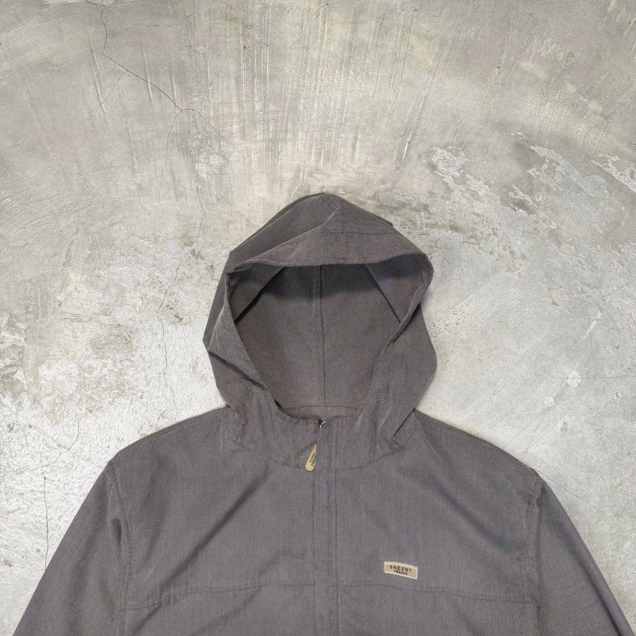 Yohji Yamamoto Rare!! Vintage Sacsny Ysaccs Yohji Yamamoto Hooded Jacket Size US L / EU 52-54 / 3 - 3 Thumbnail