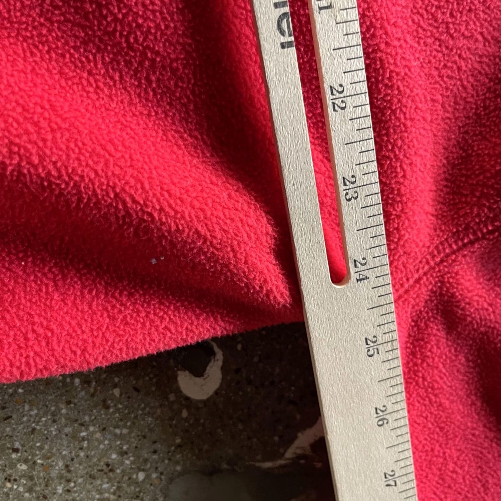 Vintage PINK Victoria's Secret Sweatshirt Womens Large Red Fleece Quarter Zip Pullover Size L / US 10 / IT 46 - 5 Thumbnail