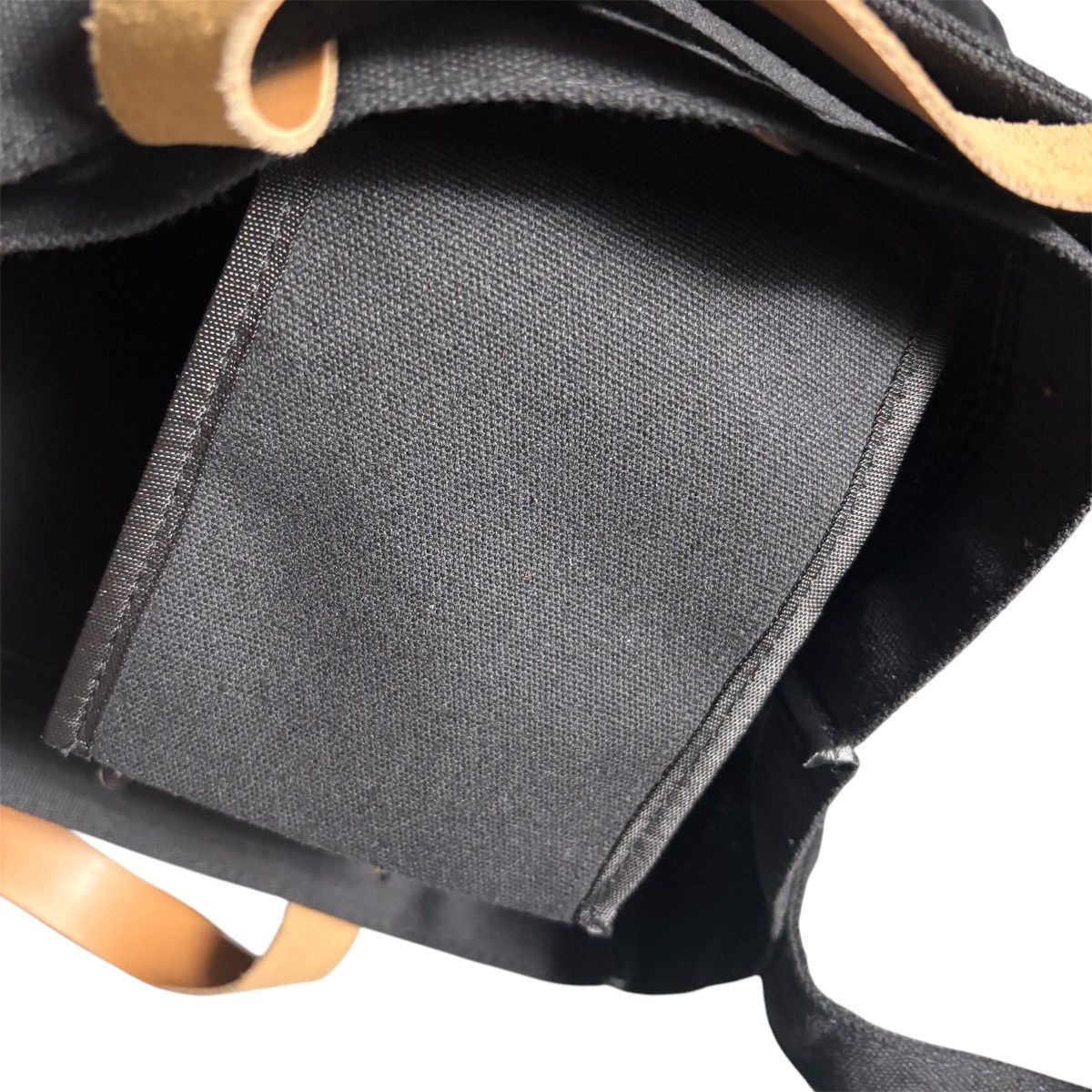 Y's × Yohji Yamamoto Y’s for living Yohji Yamamoto Canvas Sling Tote Bag Size ONE SIZE - 6 Thumbnail