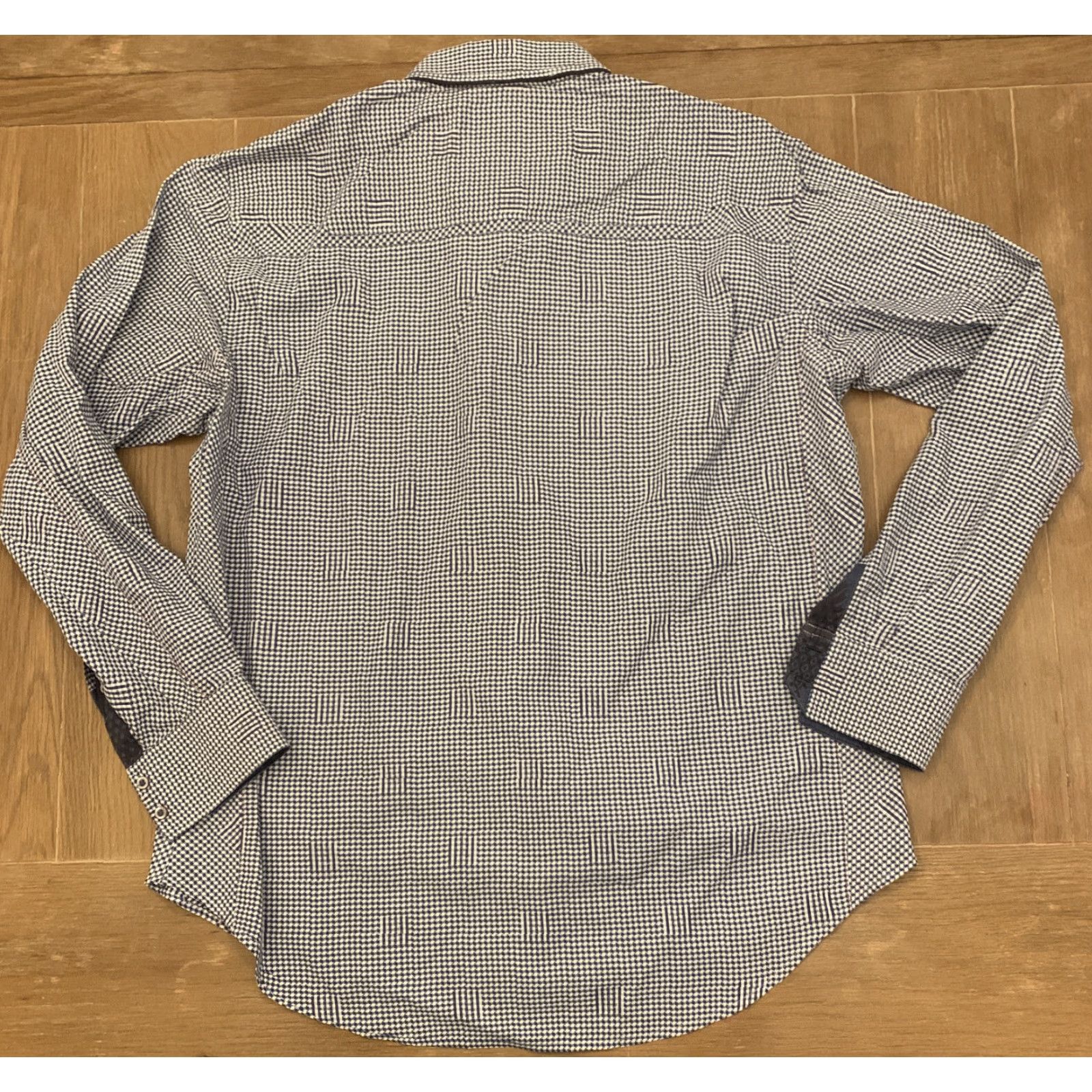 Robert Graham Robert Graham Shirt Men's Long Sleeve Button-Down Cotton Purple L Modern Geometric Logo Mens Size US L / EU 52-54 / 3 - 6 Thumbnail
