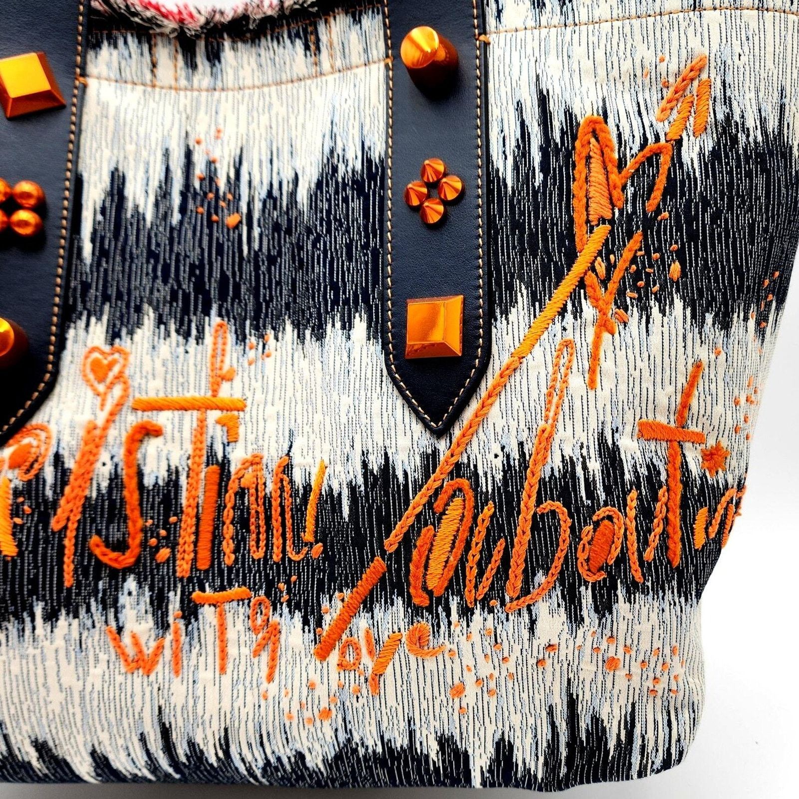 Christian Louboutin Christian Louboutin Model: Blue Frangibus Medium Tote Bag Size ONE SIZE - 2 Thumbnail