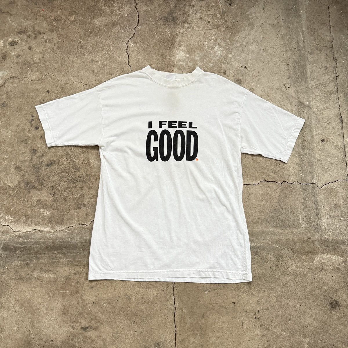 Vintage 1990’s Vintage I Feel Good Quote T-Shirt Size US L / EU 52-54 / 3 - 1 Thumbnail