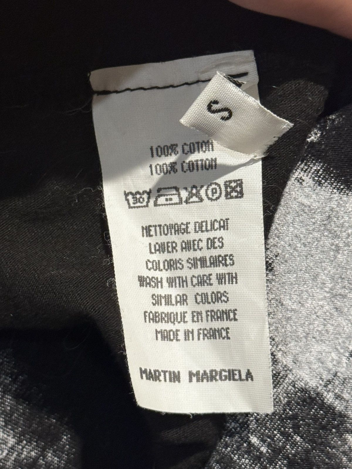 Maison Margiela Margiela 2003 artisanal tabi print t-shirt Size US S / EU 44-46 / 1 - 5 Thumbnail