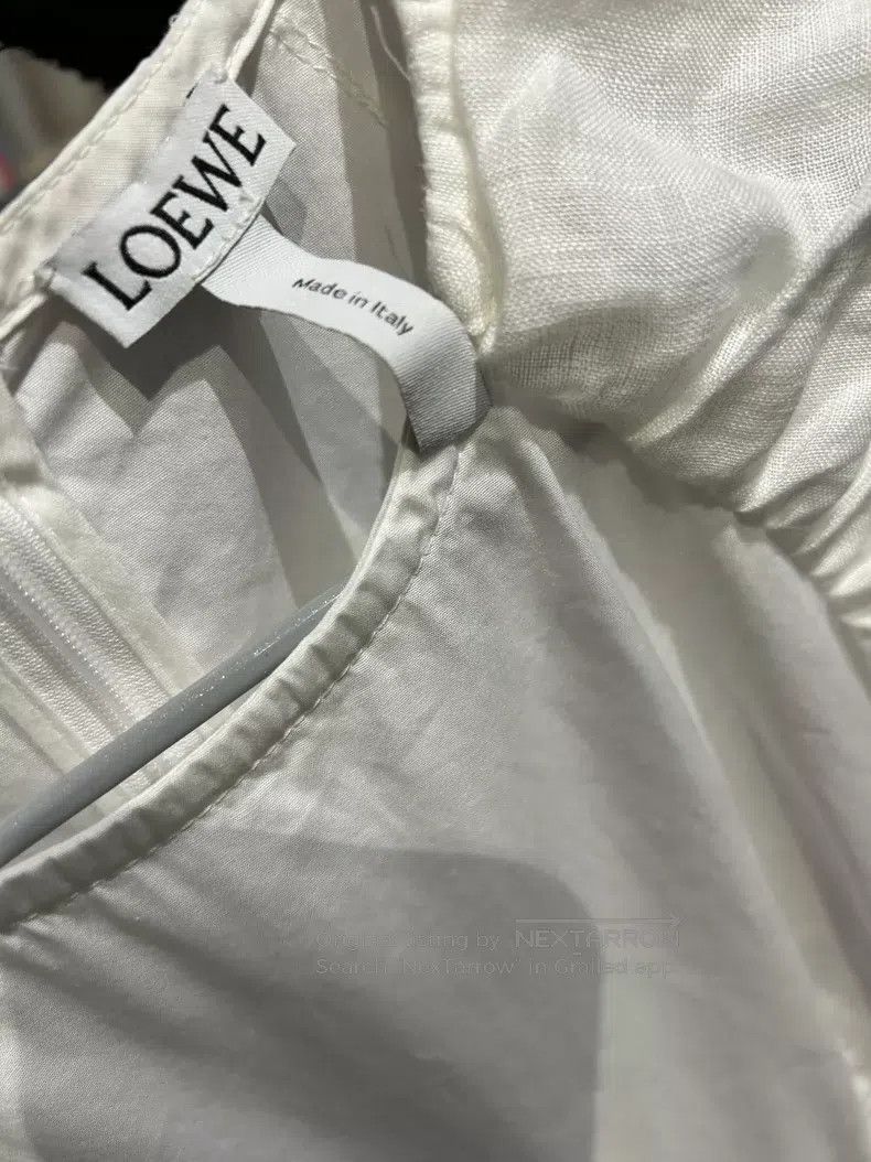 Loewe Loewe White dress Size XXS / US 00 / IT 34 - 3 Thumbnail