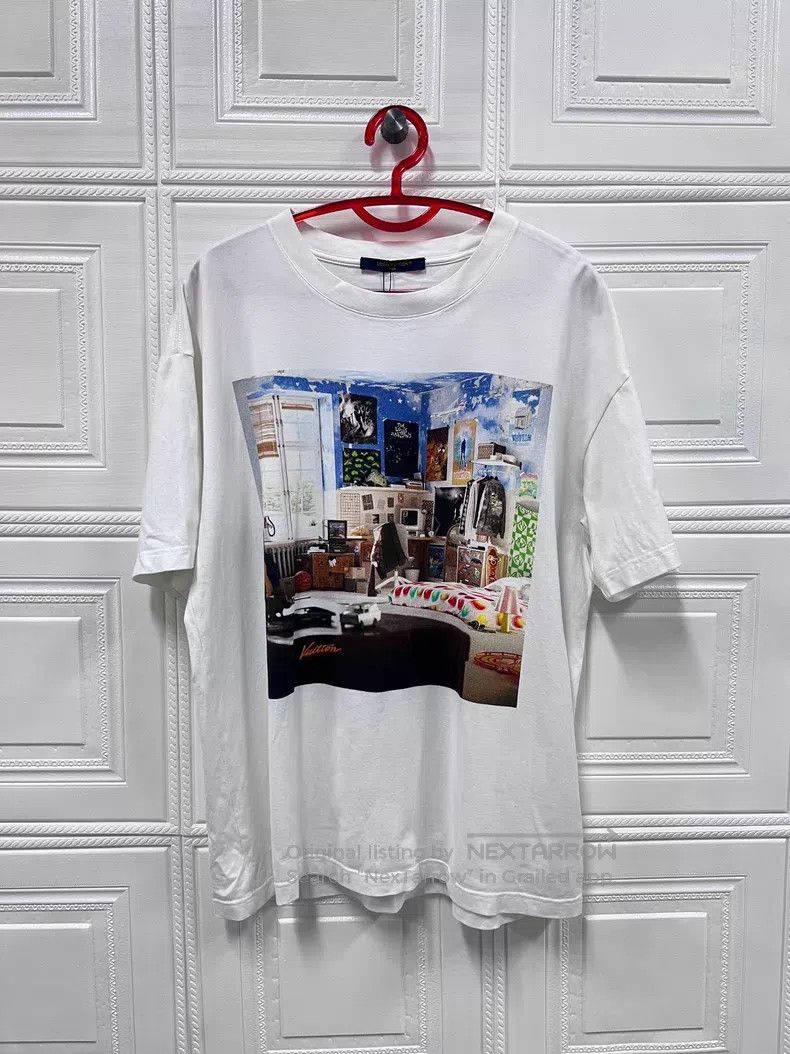 Louis Vuitton Louis Vuitton Oil graffiti print short sleeves Size US L / EU 52-54 / 3 - 1 Thumbnail