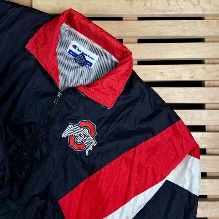 Champion × Vintage Mens Bomber Jacket Champion Vintage Size L Size US L / EU 52-54 / 3 - 2 Thumbnail