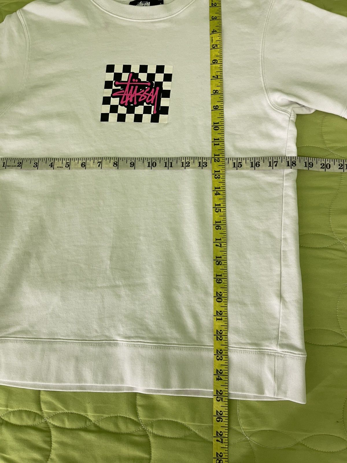 Stussy Vintage Stussy Cherkers Sweatshirt Short Tee Size US S / EU 44-46 / 1 - 8 Thumbnail