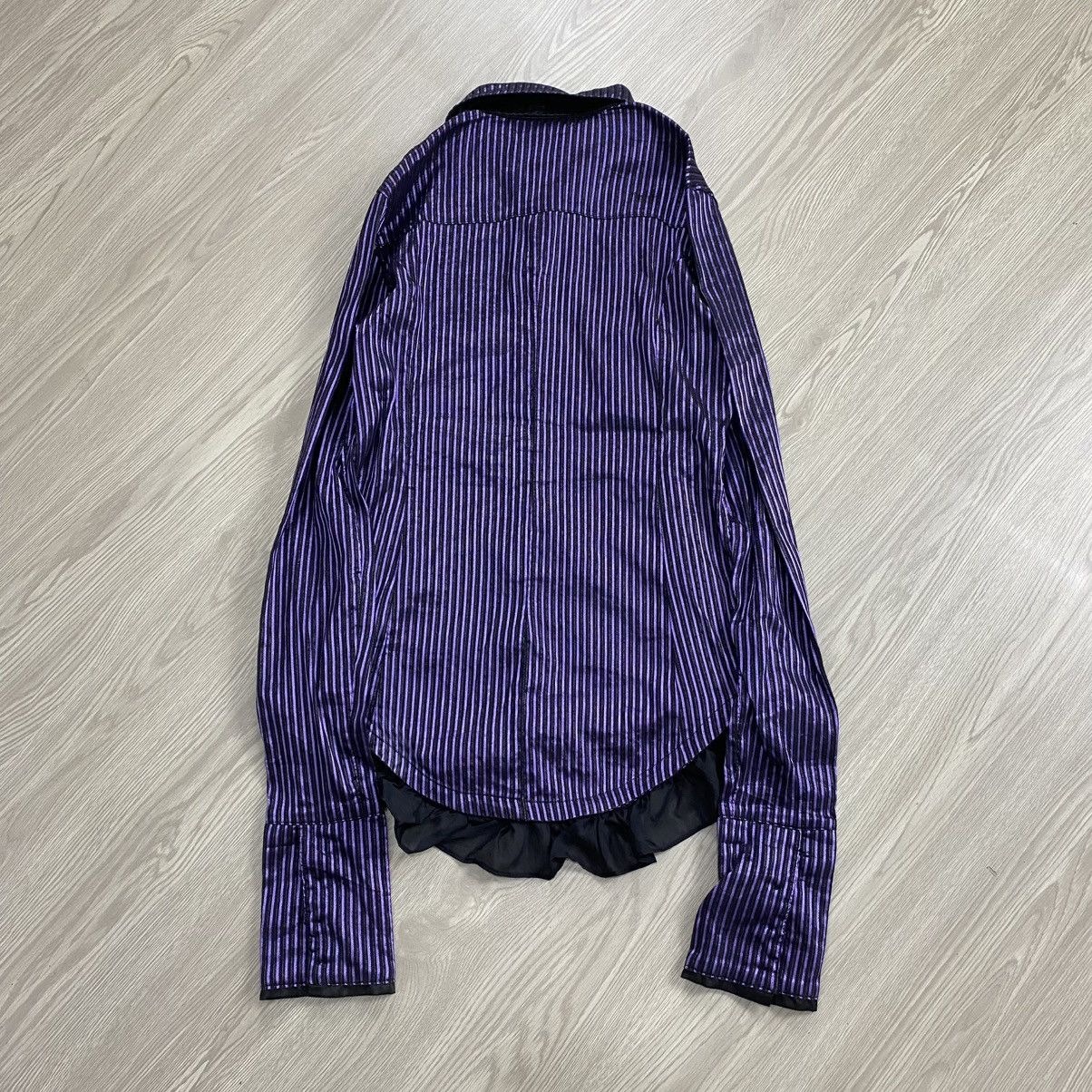14th Addiction × If Six Was Nine × Japanese Brand 00s Sex Pot Revenge H Anarchy Punk Lgb Studded Stripe Shirt Size US S / EU 44-46 / 1 - 17 Thumbnail