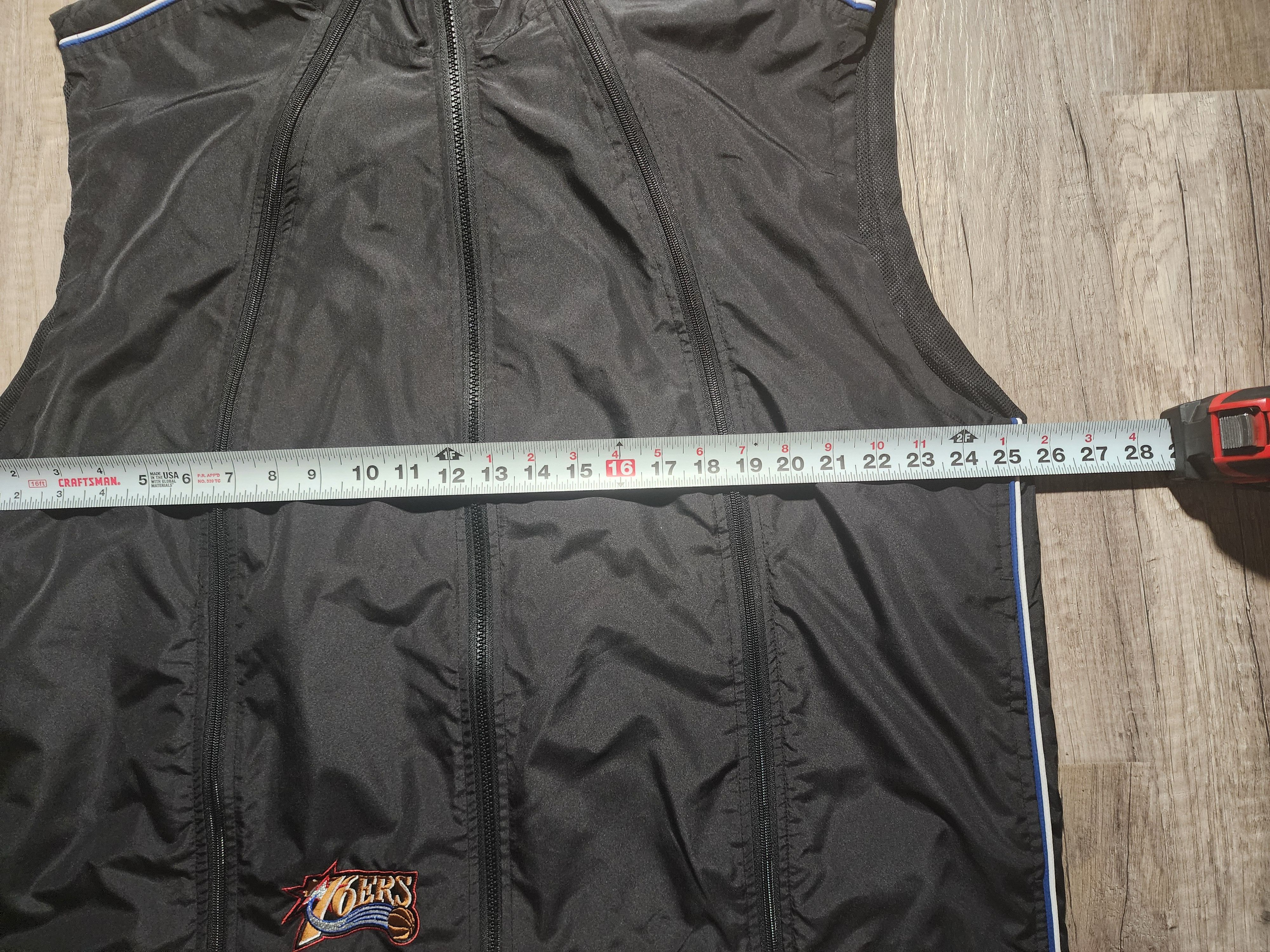 NBA Nba 76er black vest Size US L / EU 52-54 / 3 - 8 Thumbnail