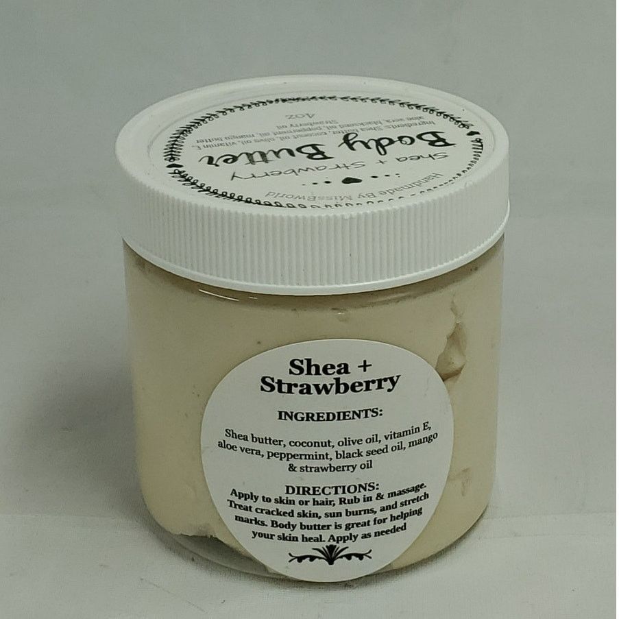 Other Shea Strawberry Body Butter Handmade Natural Moisturizer 4oz Size ONE SIZE - 2 Thumbnail