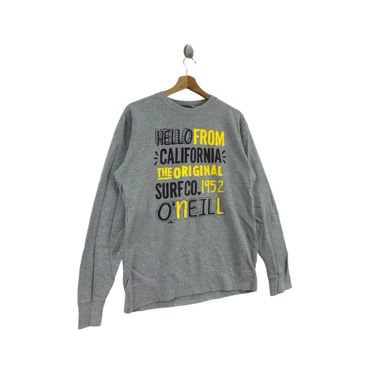O'Neill ONEILL SURFING LONGBOARD Hello From California Sweatshirt Size XL / US 12-14 / IT 48-50 - 5 Thumbnail