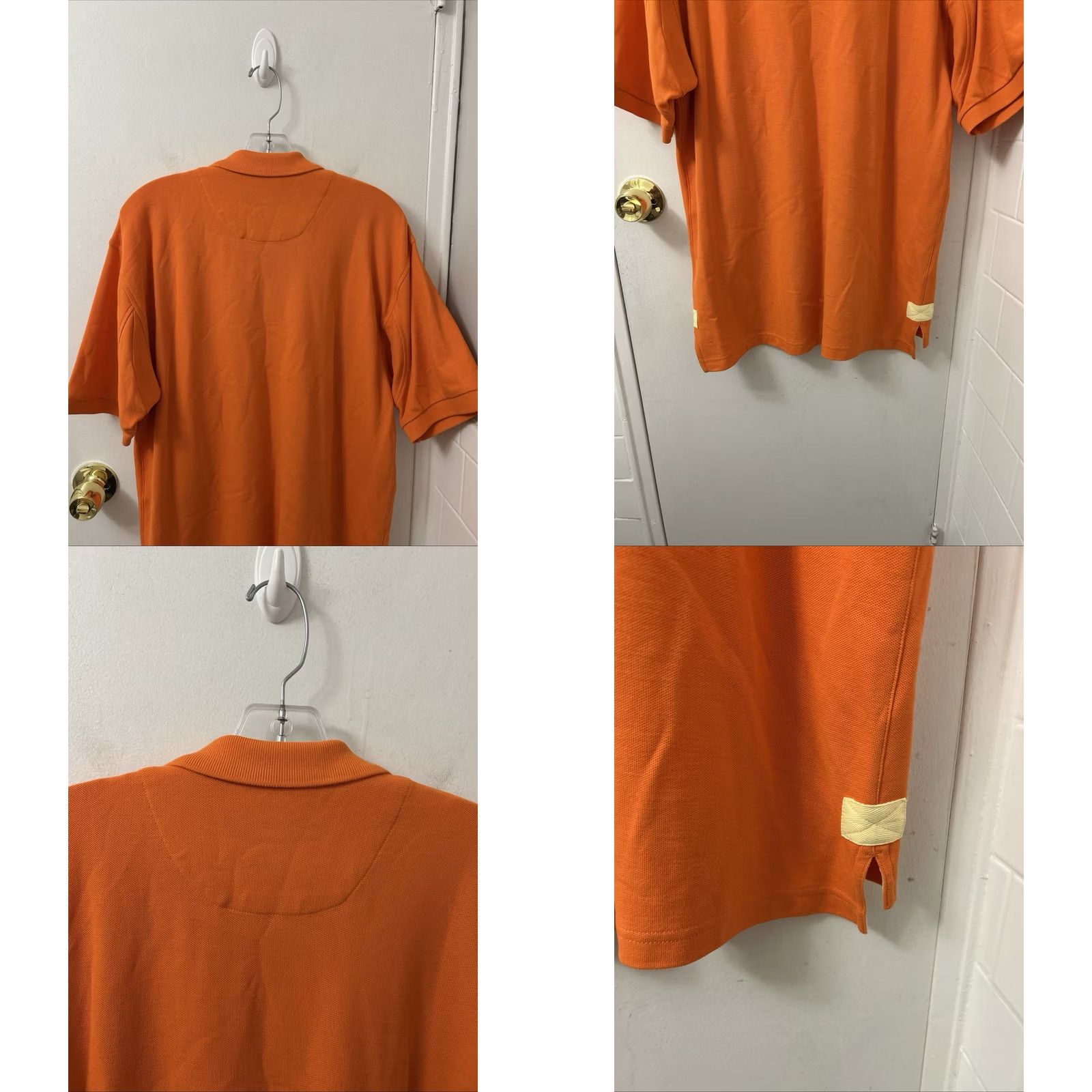 Orvis Orvis Polo Shirt Mens Size M Orange Cotton Short Sleeve S/S Piqué Logo Embroidered Fly Fishing Casual, Workwear Size US M / EU 48-50 / 2 - 8 Thumbnail