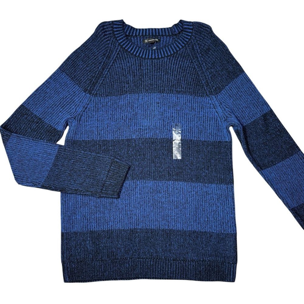 Other New INC International Concepts Crewneck Blue Sweater Size XL Size US XL / EU 56 / 4 - 2 Thumbnail