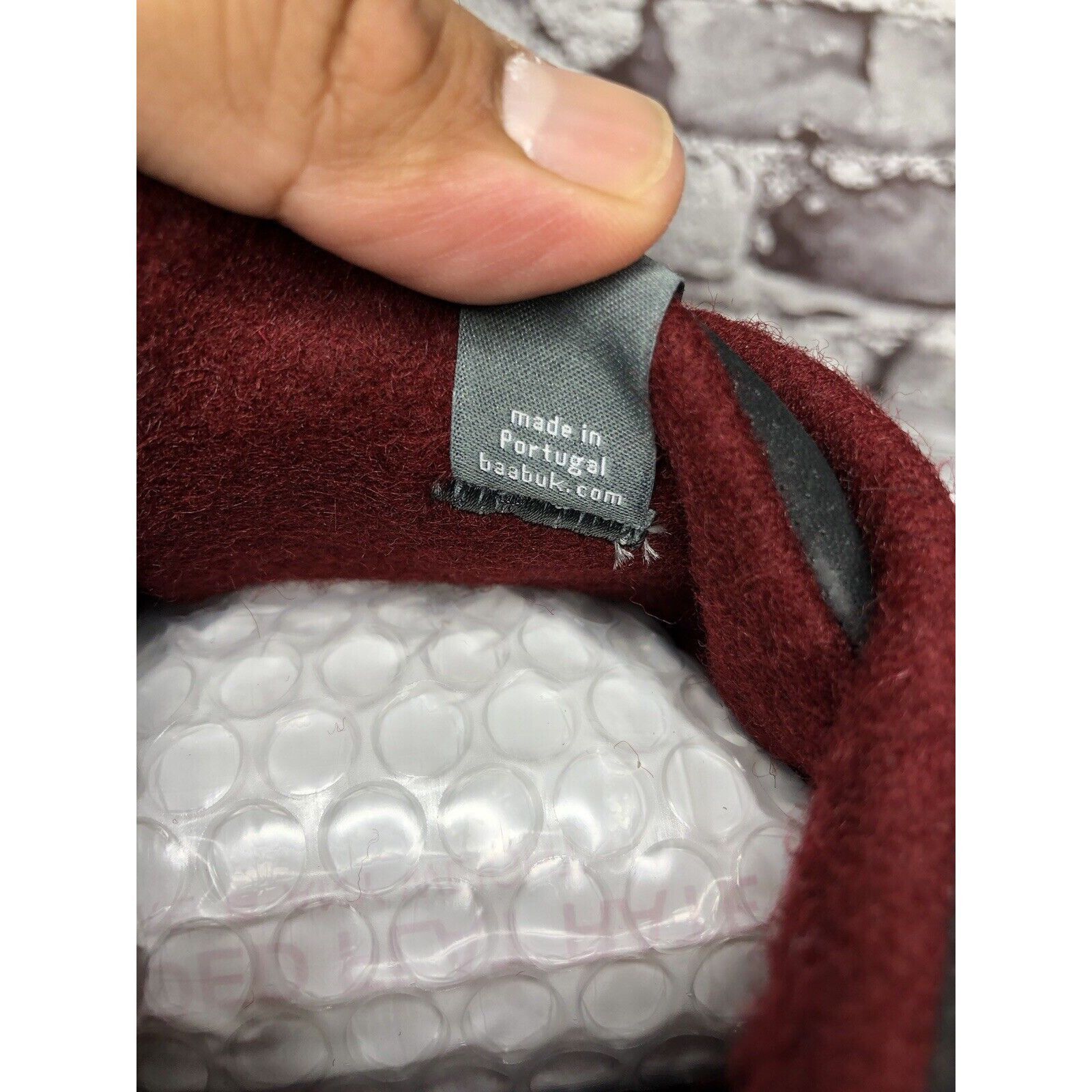 Other Baabuk Sky Wooler Gray High Top Wool Fabric Sneakers Shoes M Size US 9 / EU 42 - 14 Thumbnail