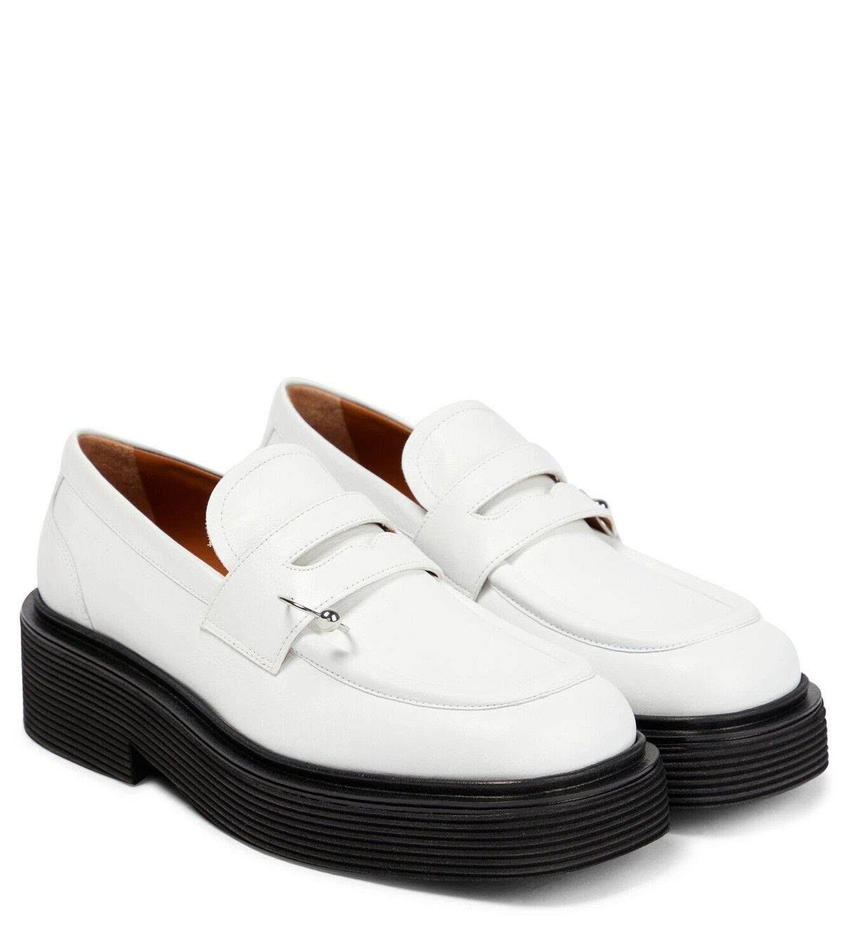 Marni o1y1025 Loafers in White Size US 10 / IT 40 - 1 Thumbnail
