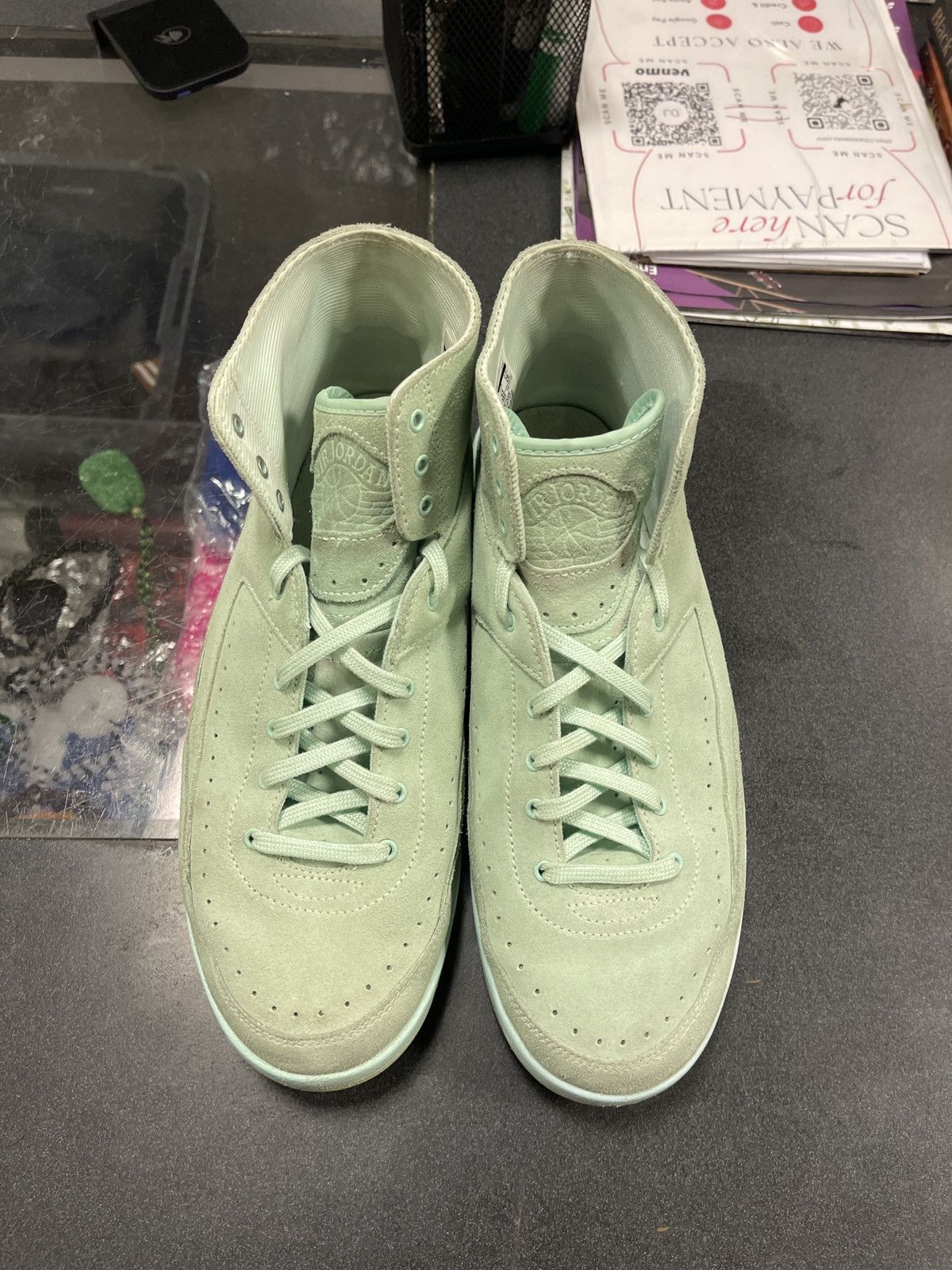 Nike Mint deconstructed jordan 2 high Size US 11 / EU 44 - 3 Thumbnail