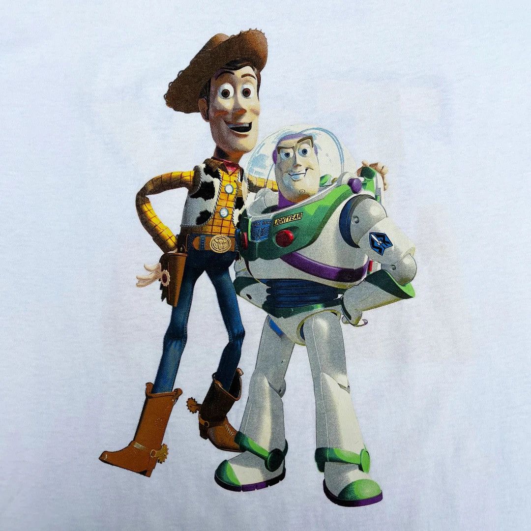 Vintage Toy Story 1995 90s Vintage Movie Promo Disney Pixar T-Shirt Size US M / EU 48-50 / 2 - 3 Thumbnail