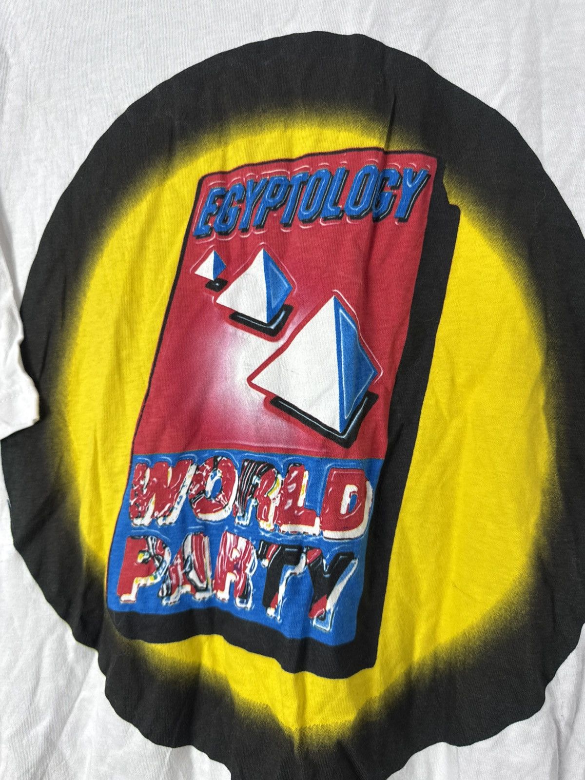 Budweiser vintage band tee 1994 World Party Hannes tshirt Size US L / EU 52-54 / 3 - 3 Thumbnail
