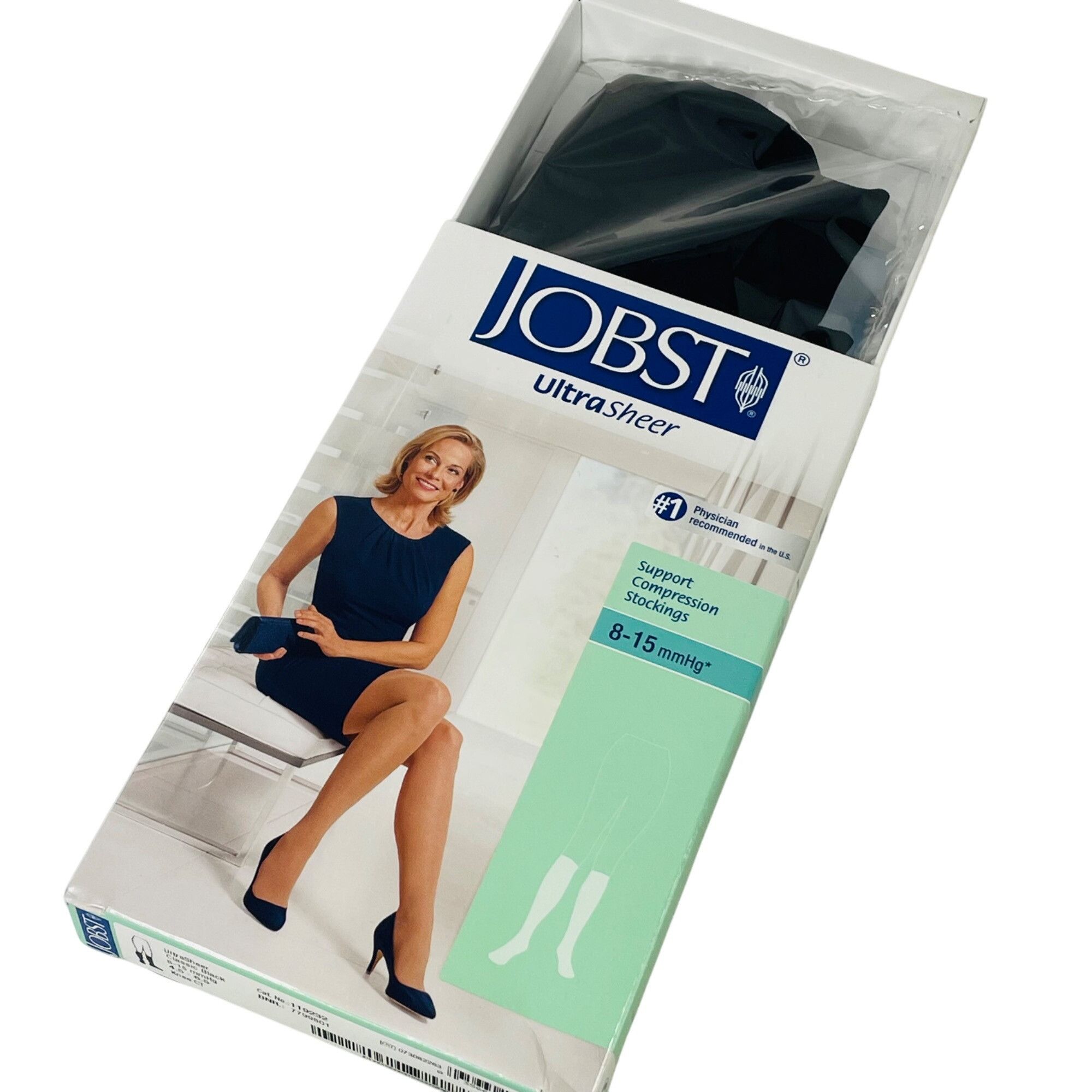 Other Jobst UltraSheer Knee High Compression Stockings 8-15 MmHg B Size ONE SIZE - 1 Thumbnail