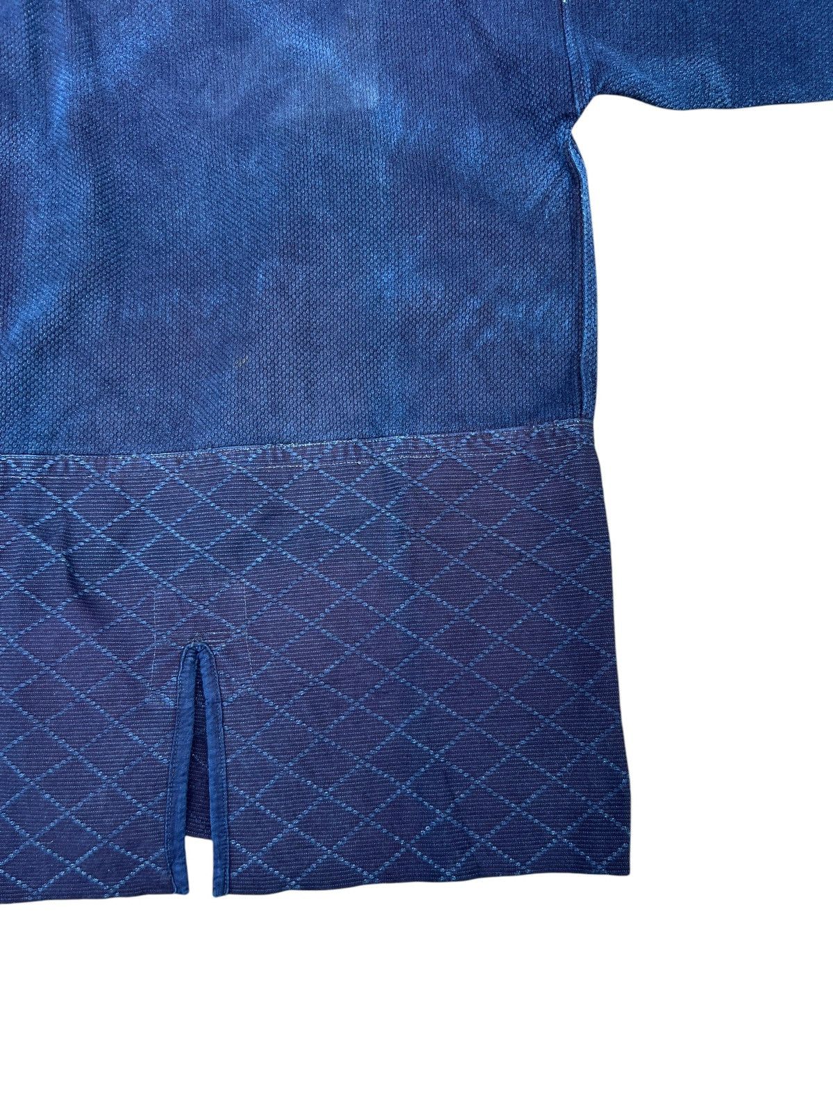 Indigo Vintage Faded Indigo Sashiko Kendo Jacket Size 3 Size US L / EU 52-54 / 3 - 21 Thumbnail