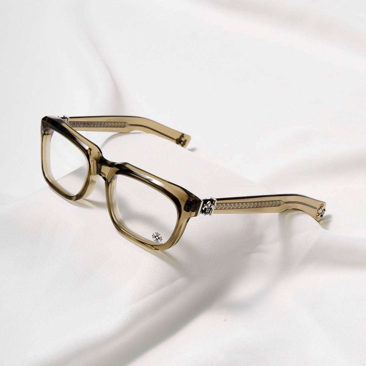 Chrome Hearts CHROME HEARTS SEE YOU IN TEA ARMY GLASSES Size ONE SIZE - 1 Thumbnail