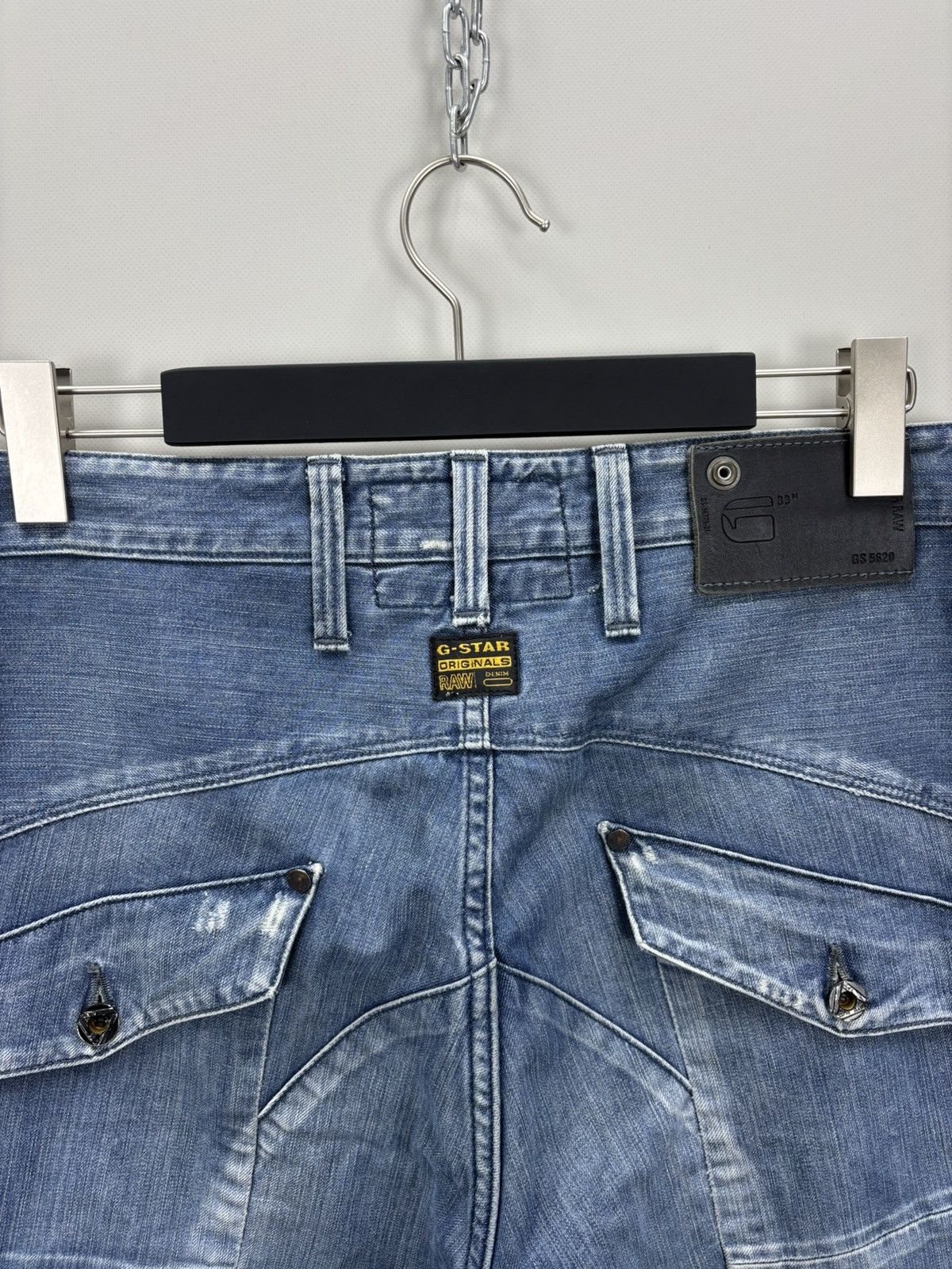 G-Star Mens jeans Y2k G Star Raw Size 33 Color Blue Size US 33 - 8 Thumbnail