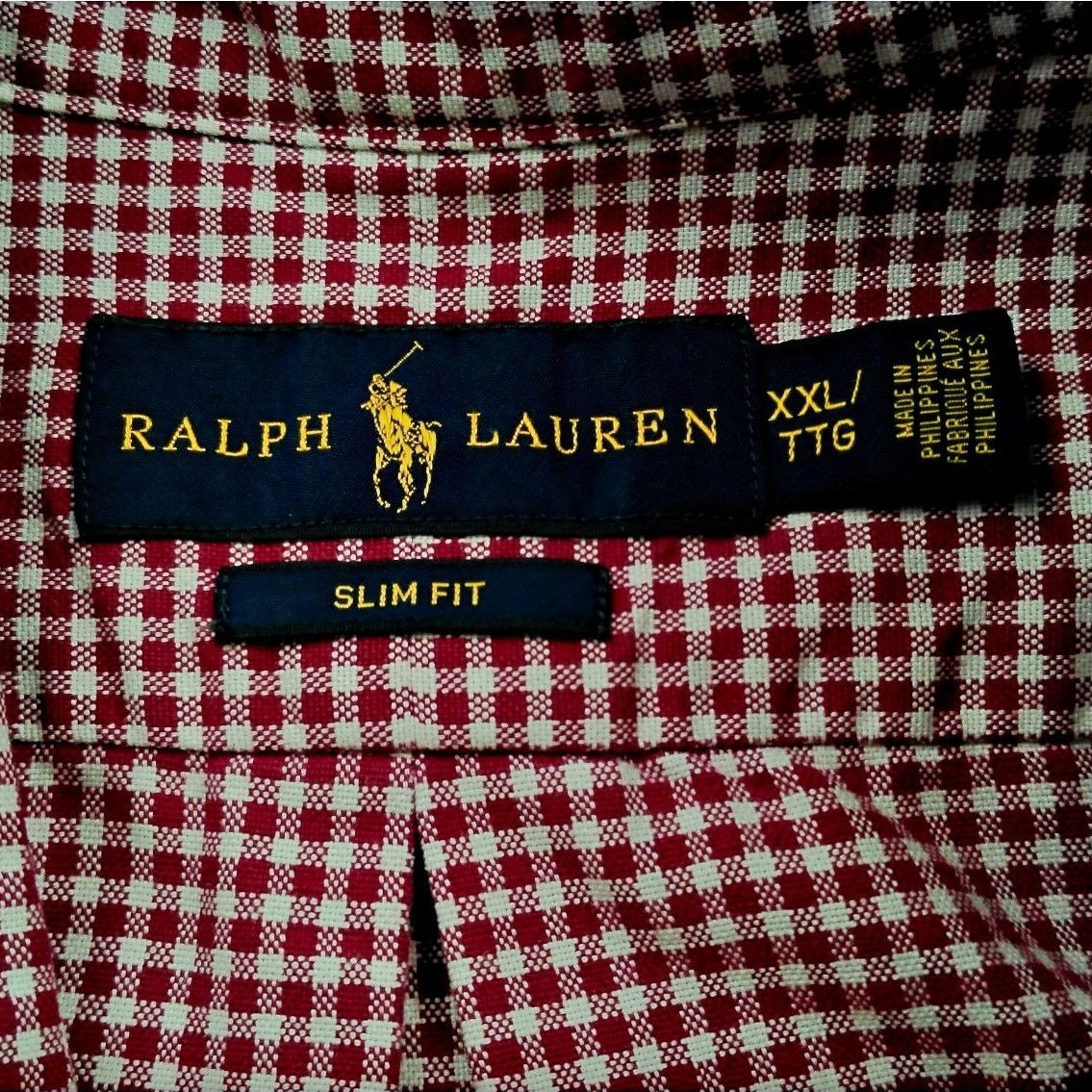 Ralph Lauren Ralph Lauren Slim Fit Red Check Button Down Shirt Pony Size US XXL / EU 58 / 5 - 5 Thumbnail